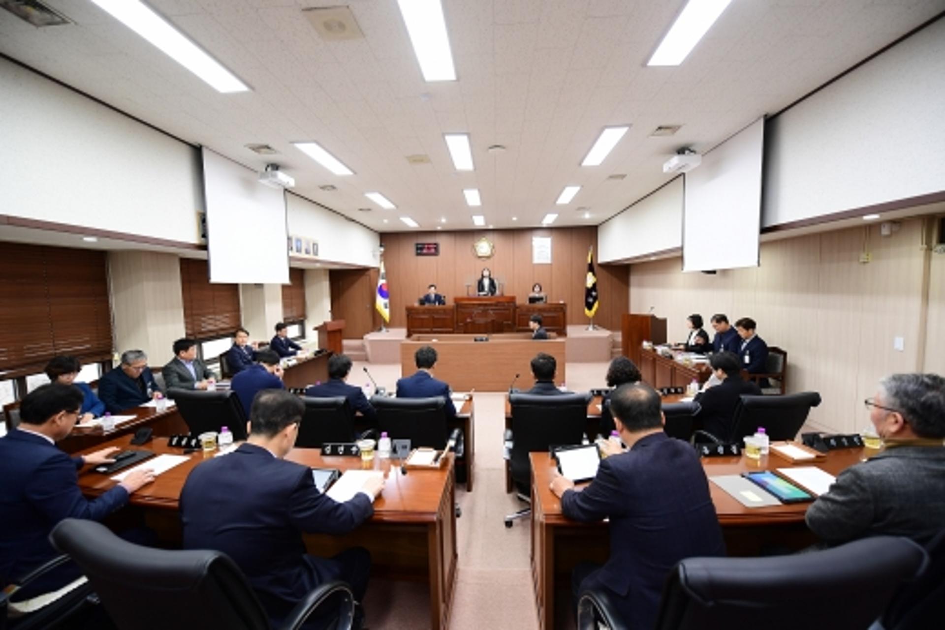 김포시의회, 내년 예산안 및 기금운용계획안·조례안 30건 의결