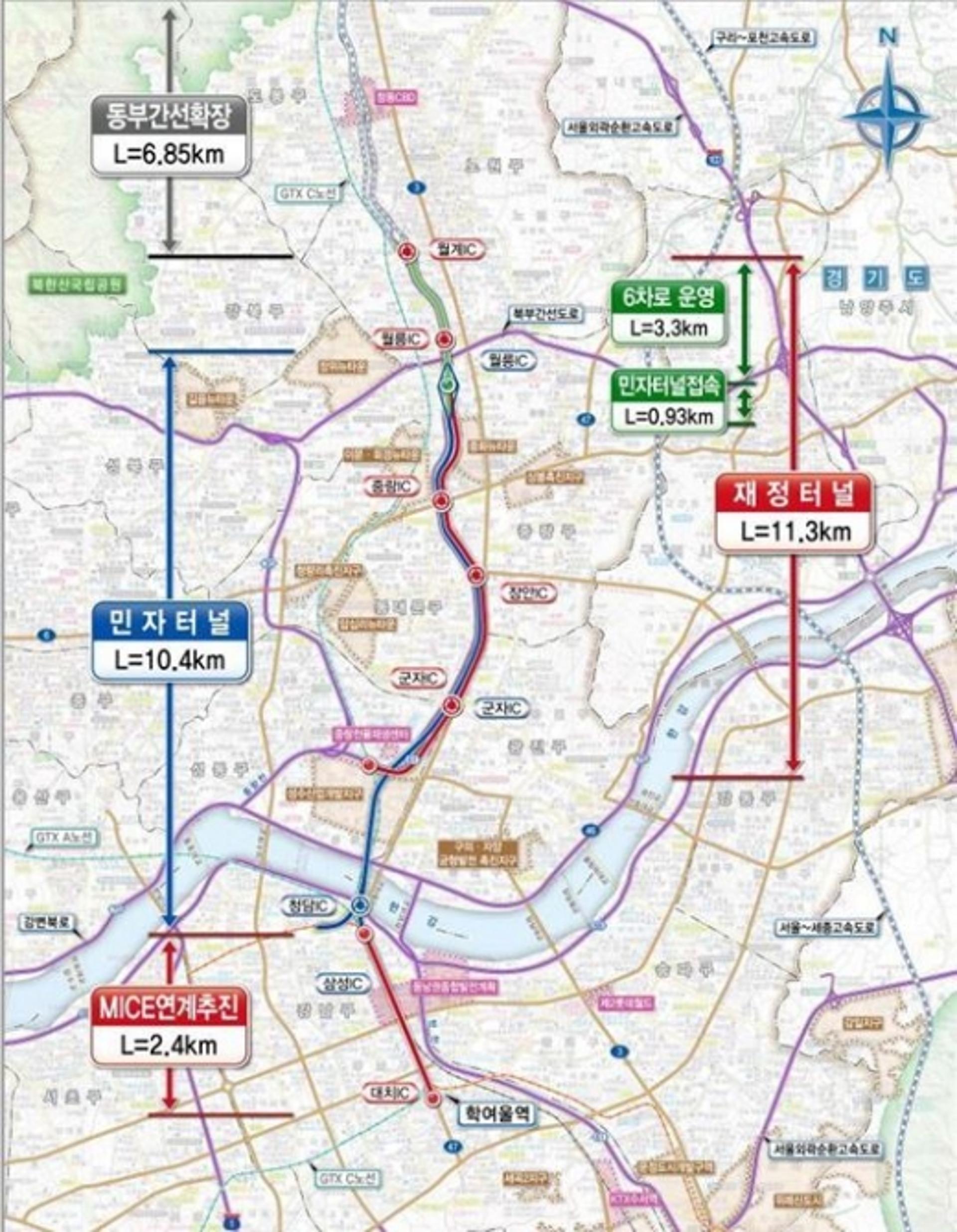 월계-강남 10분… ‘동부간선도로 지하화’ 2026년 완공