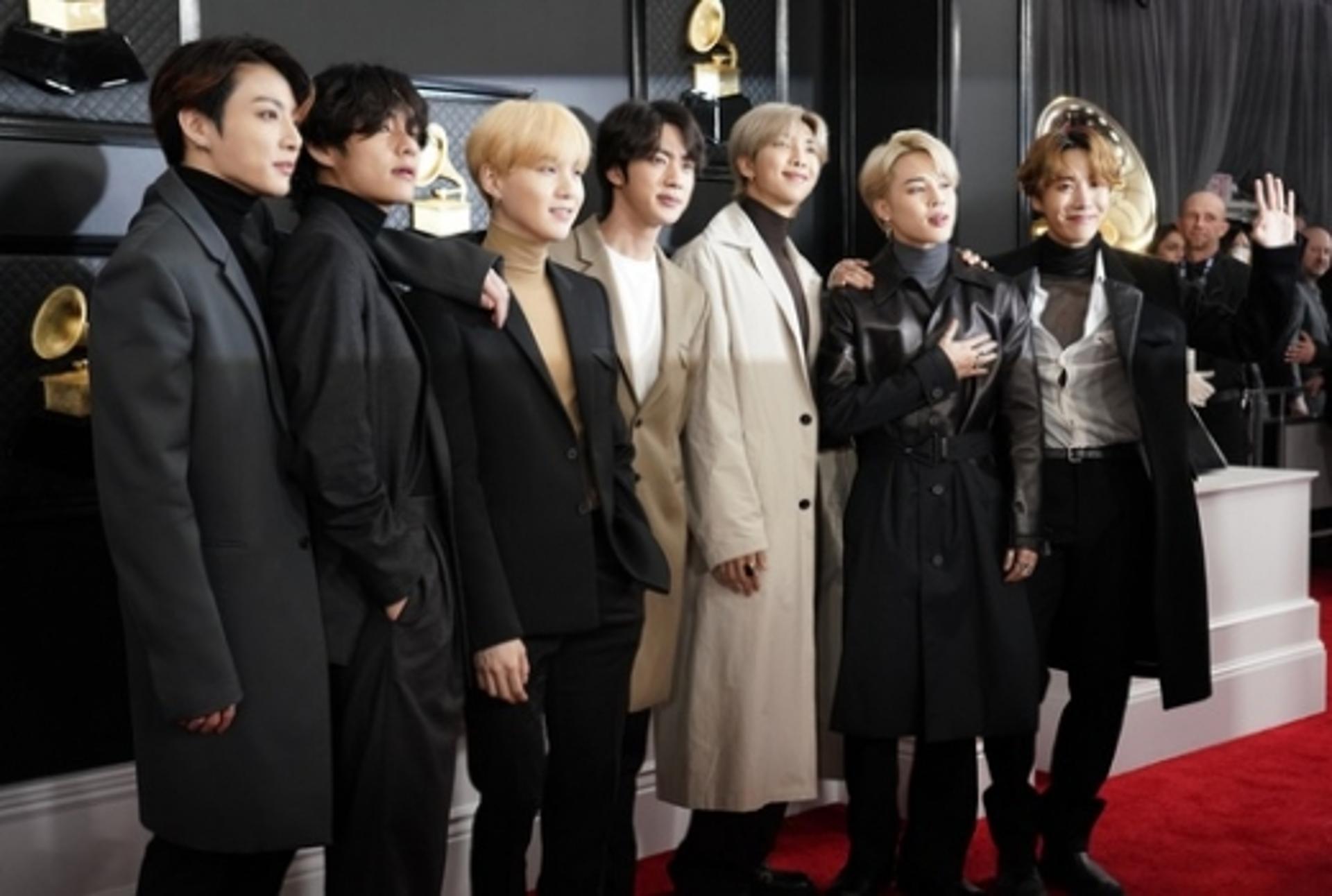 "새 역사" 美매체 방탄소년단, 그래미 어워즈 무대 '호평'