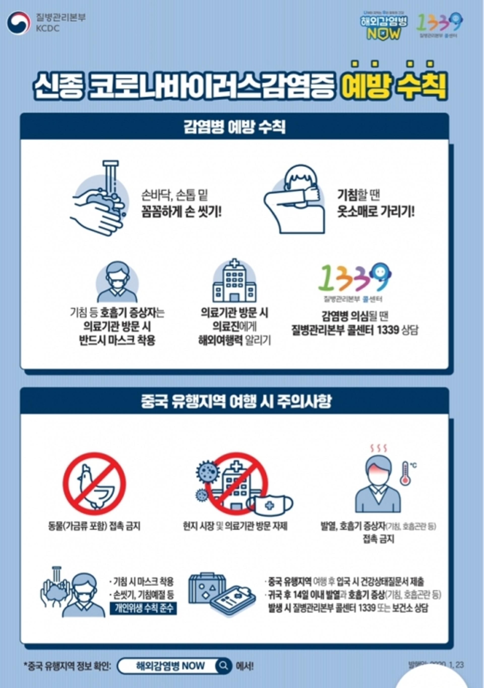 의정부시, 신종 코로나 확산방지 홍보 강화