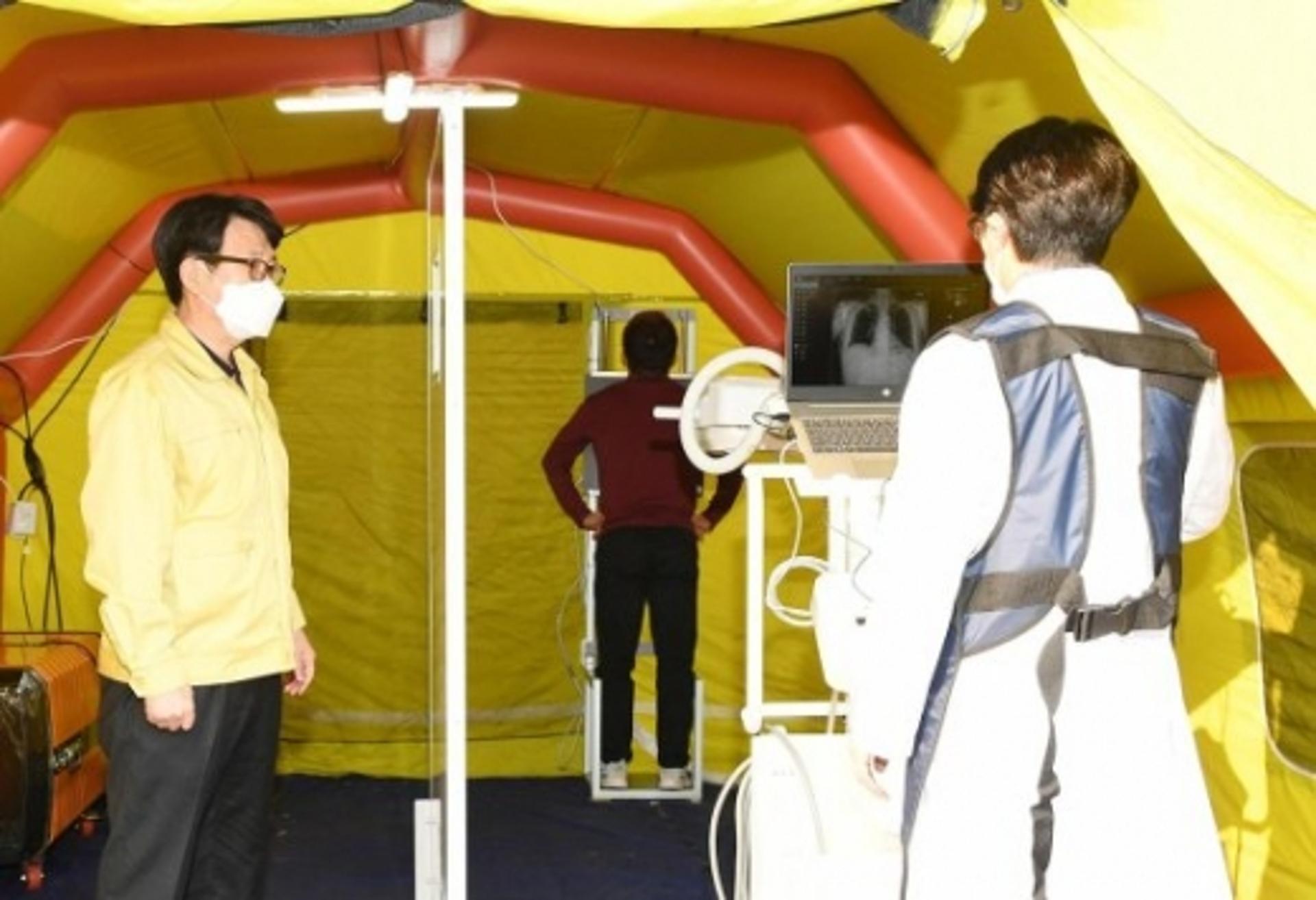 파주시보건소, 신종코로나 대응 선별진료소 본격 운영