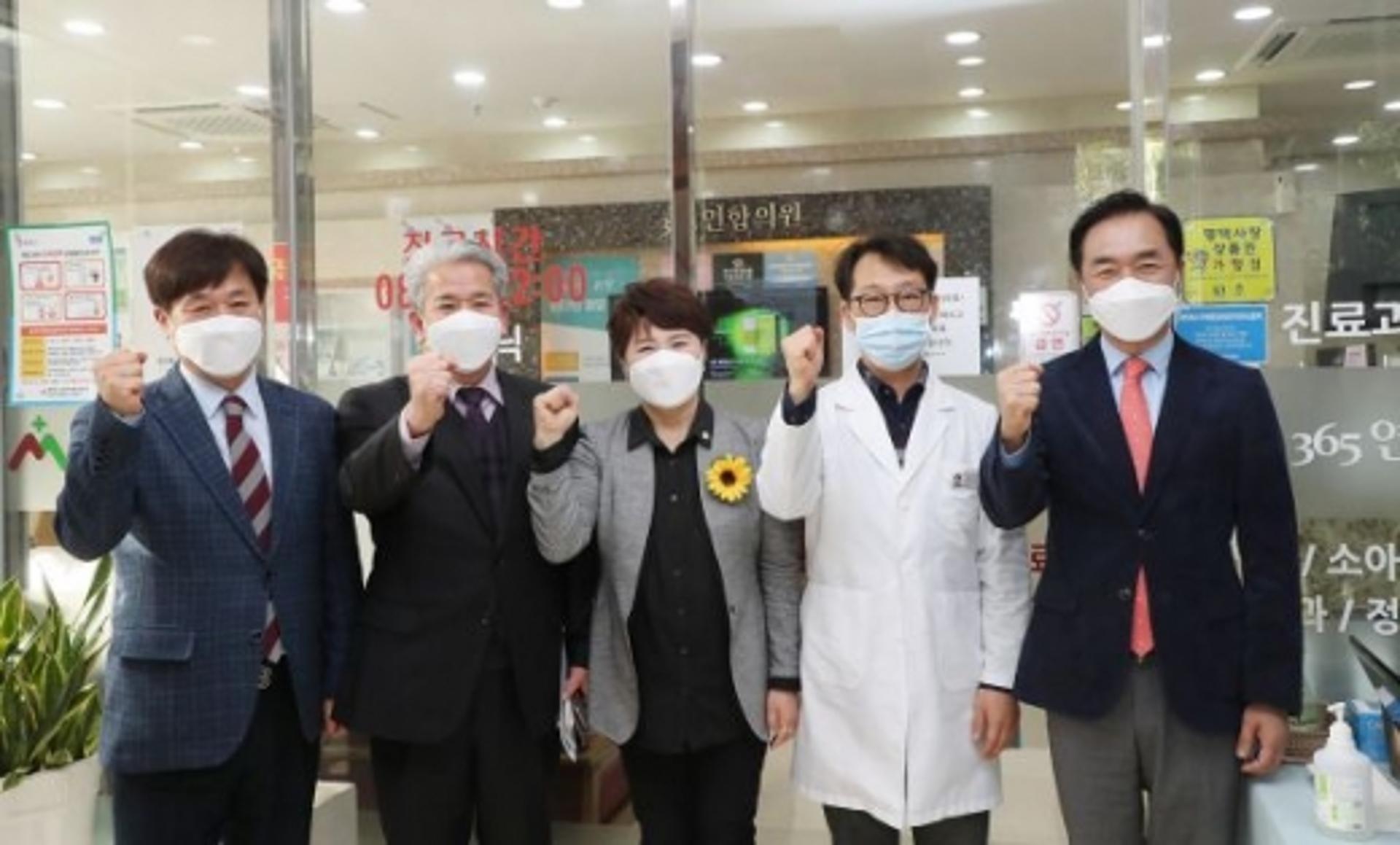 정장선 평택시장, 신종 코로나에 분주한 현장 행정