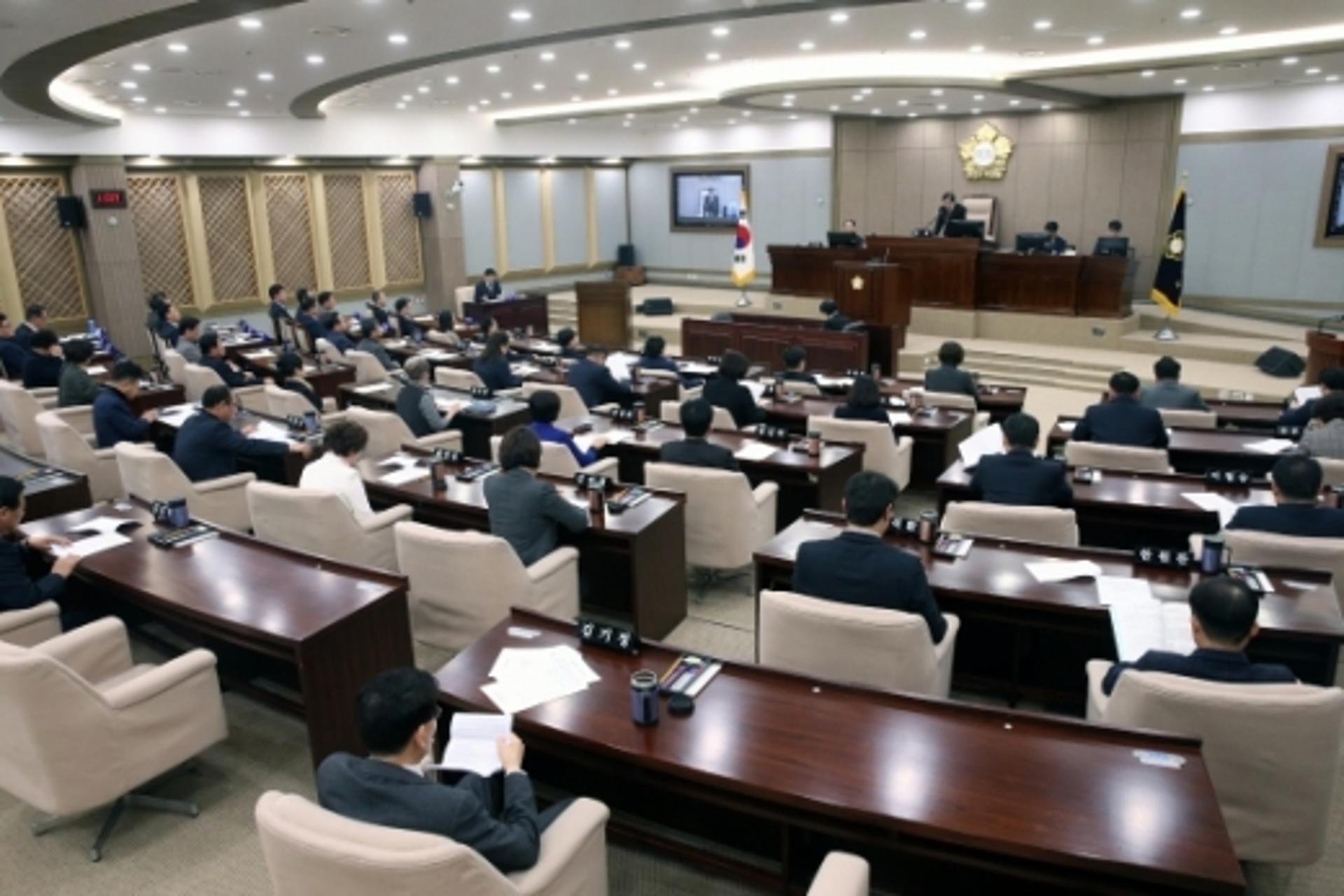 수원시의회, 제348회 임시회 개회 16일간 일정 돌입