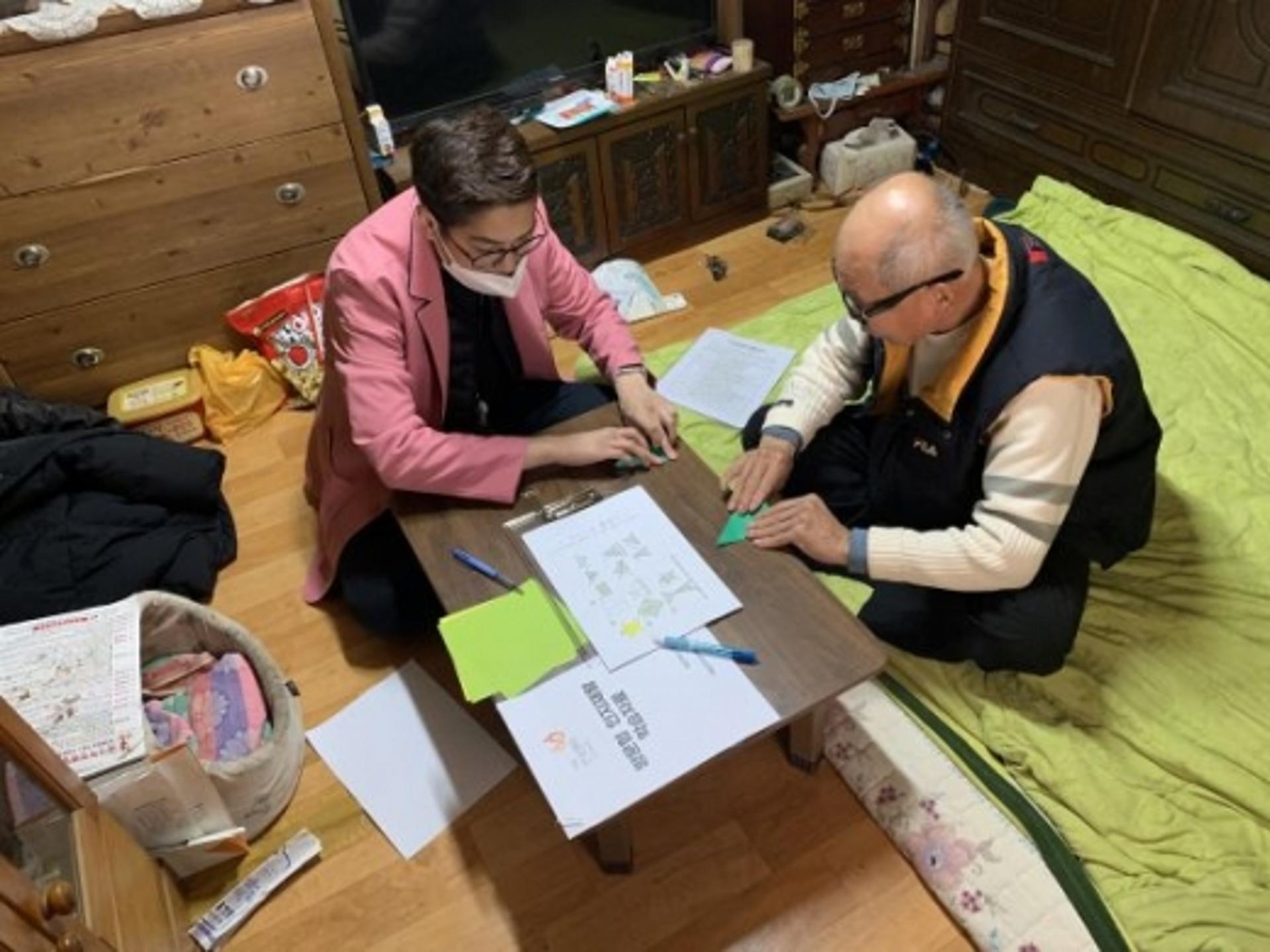 구리시치매안심센터, 방문형 인지재활 프로그램 운영