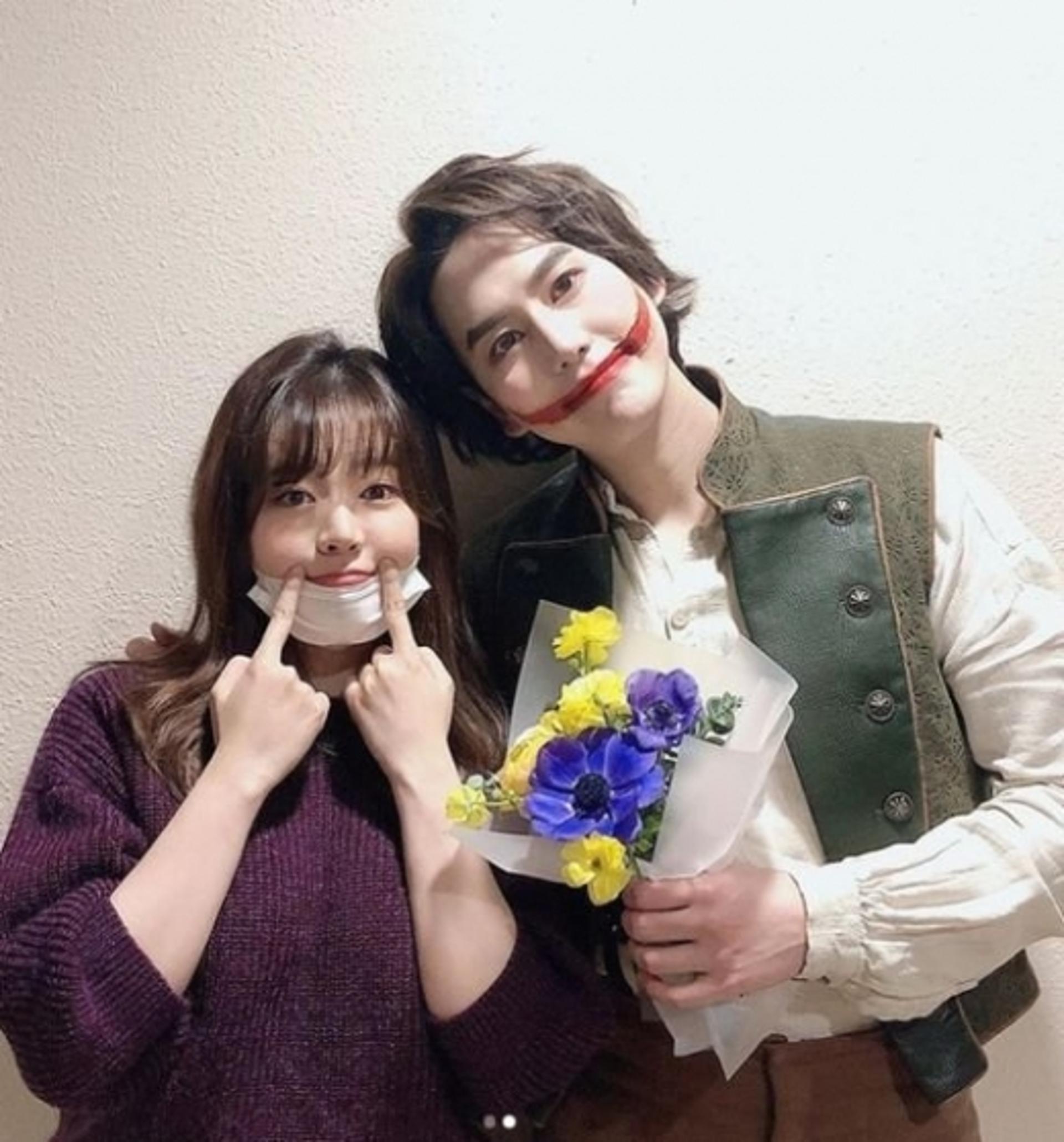 써니 규현, 인증샷 '훈훈'… "비즈니스 남매"