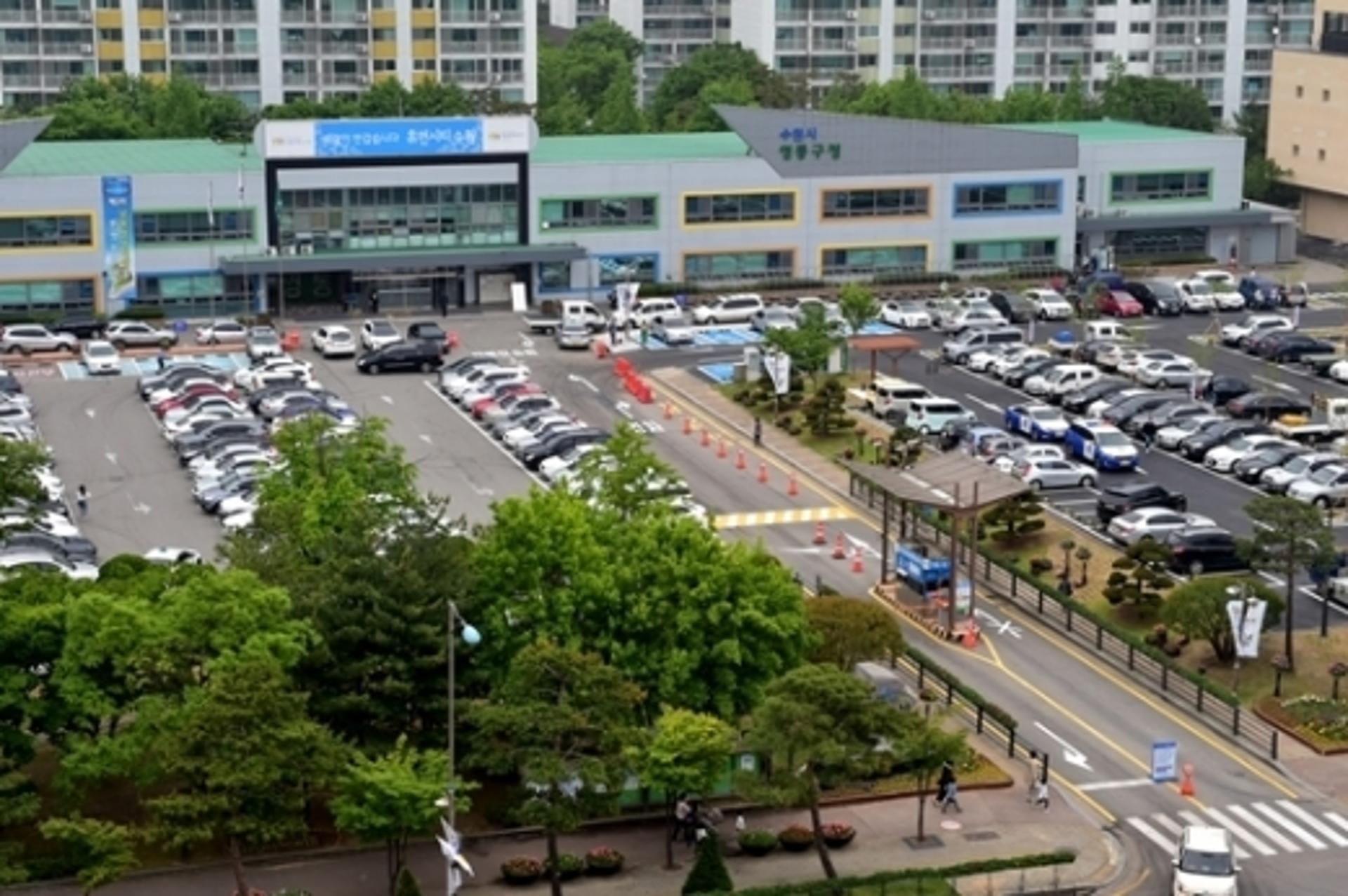 수원시 영통구, 도로명주소 건물번호판 전수조사