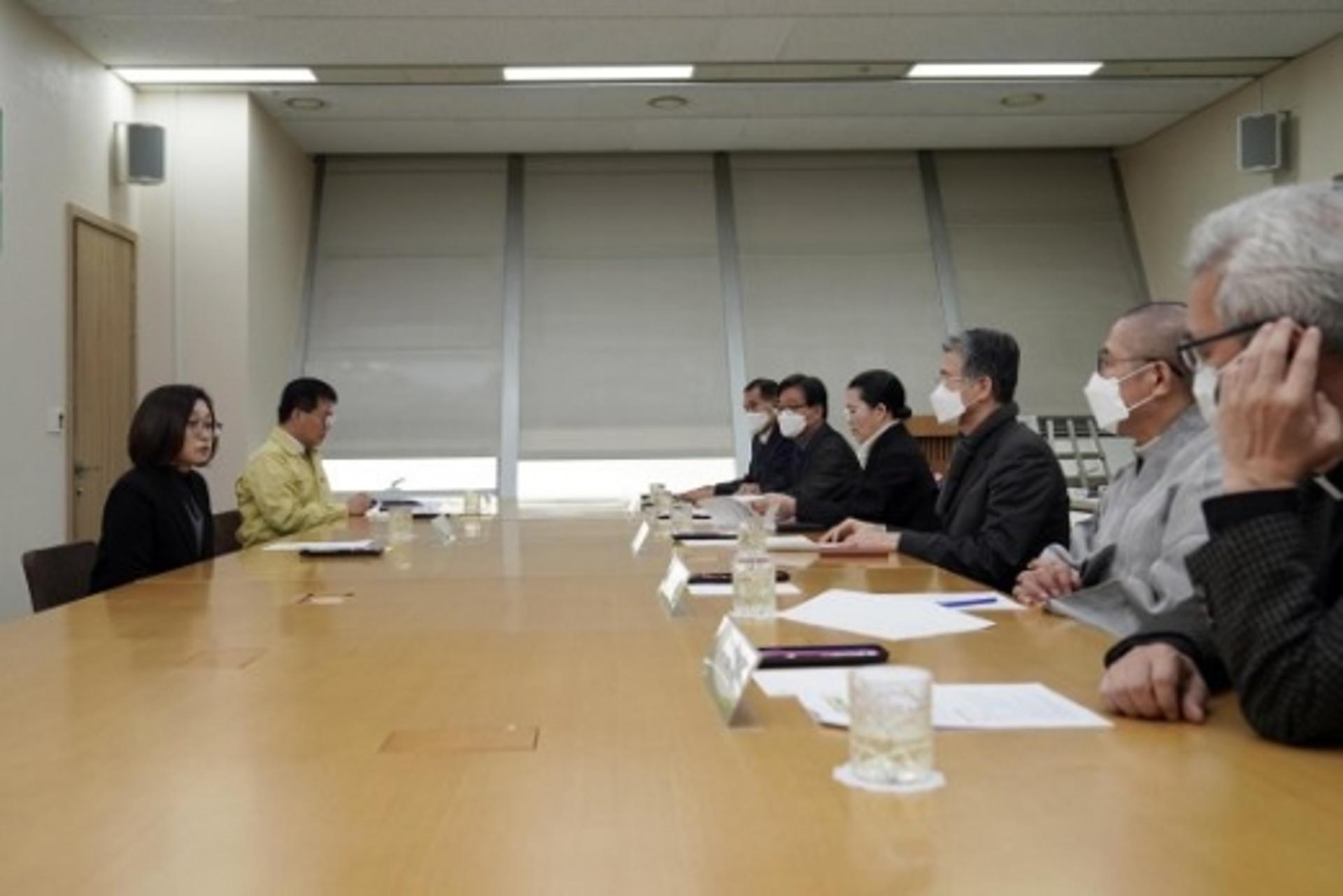 은수미 성남시장, 4대 종교단체에 행사 자제 요청