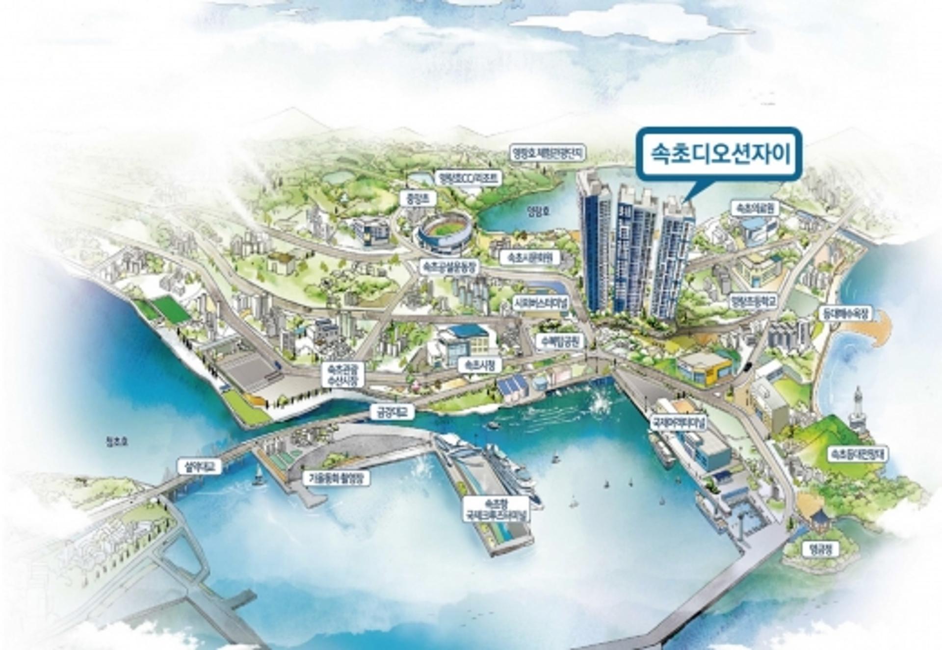 탁월한 바다조망 누린다… ‘속초디오션자이’ 분양