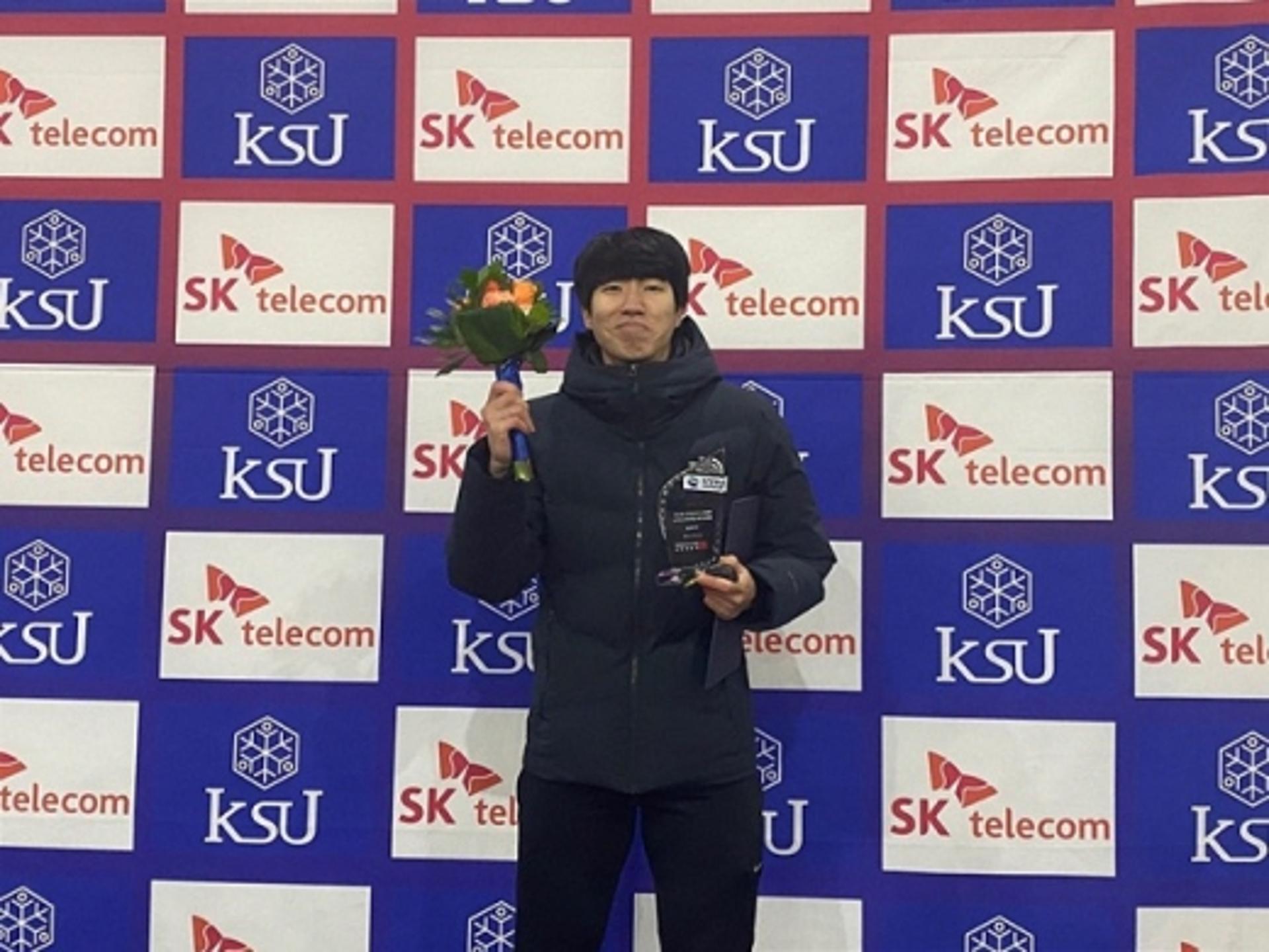 의정부시청 차민규 선수, 세계스프린트선수권 종합3위