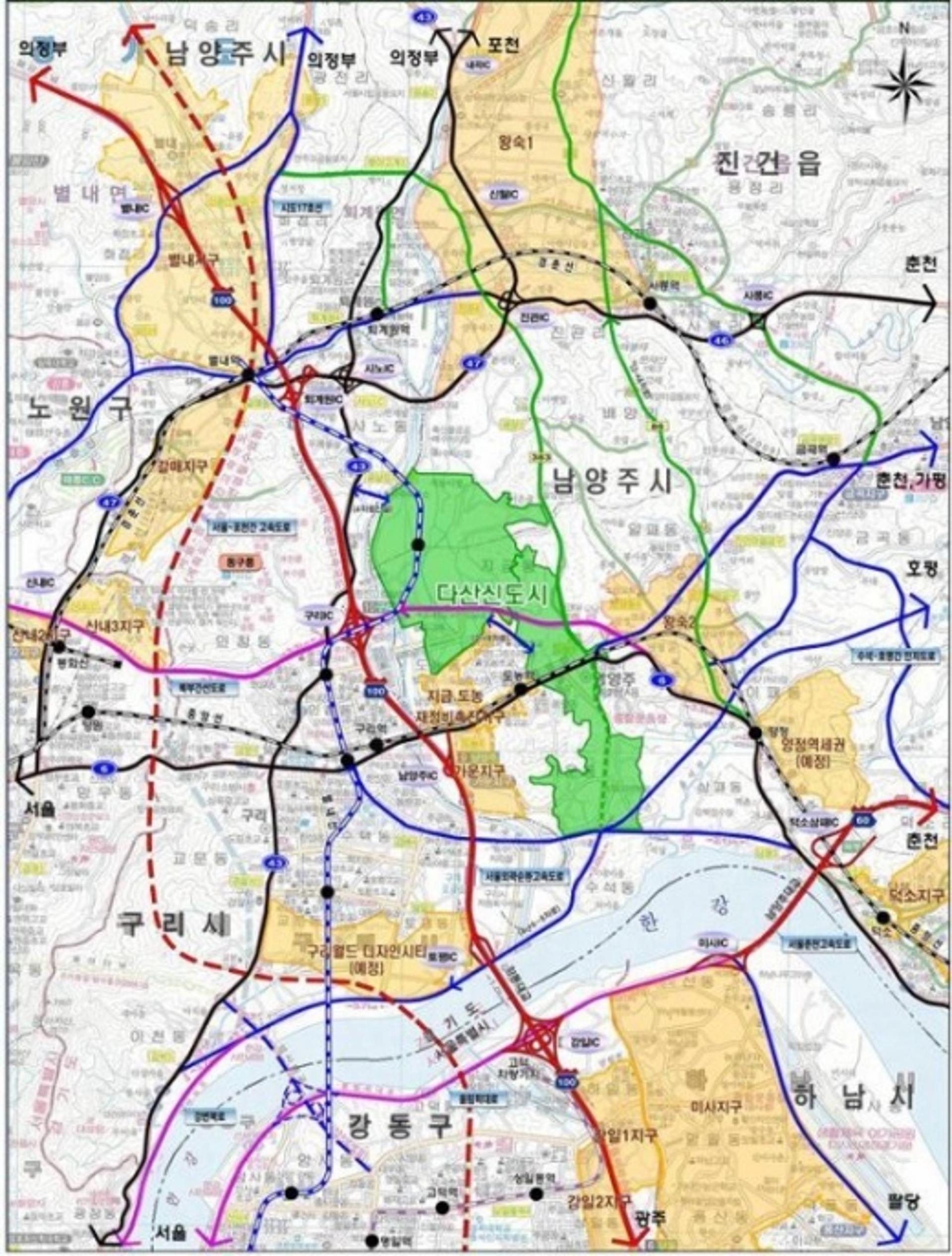 남양주시, 다산신도시 개발이익 재투자 결정