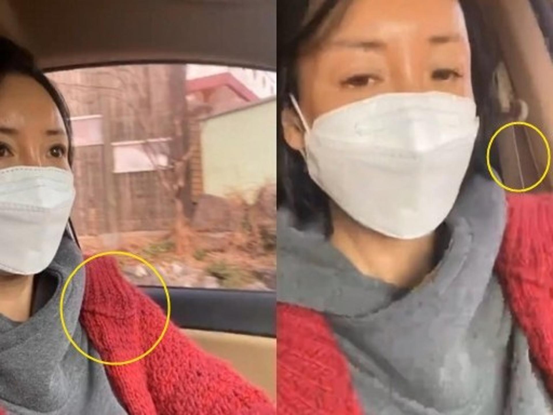 이상아, 안전벨트 미착용했는데… '당당'?