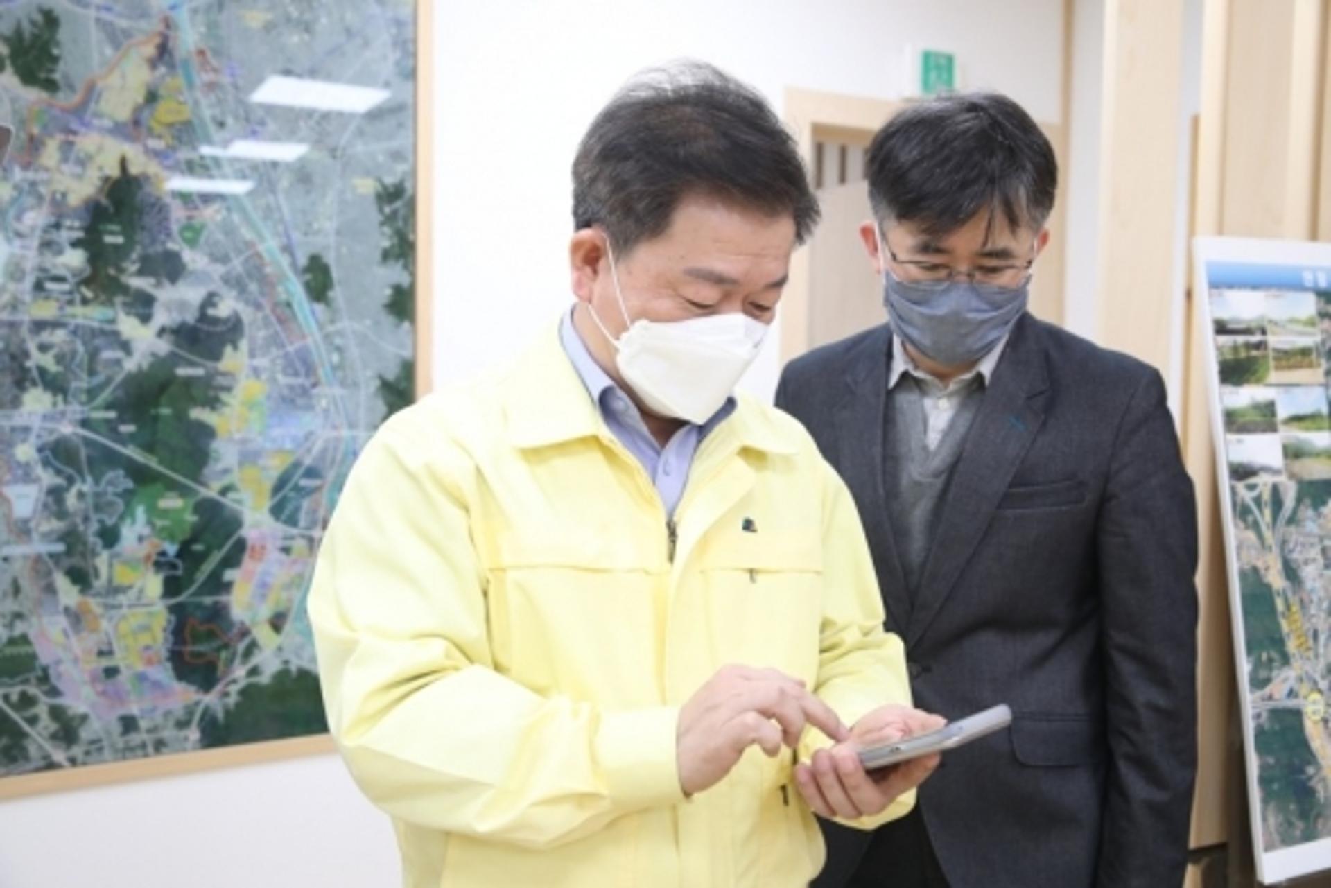 광명전통시장 배달 앱 ‘놀장’ 주문 폭주
