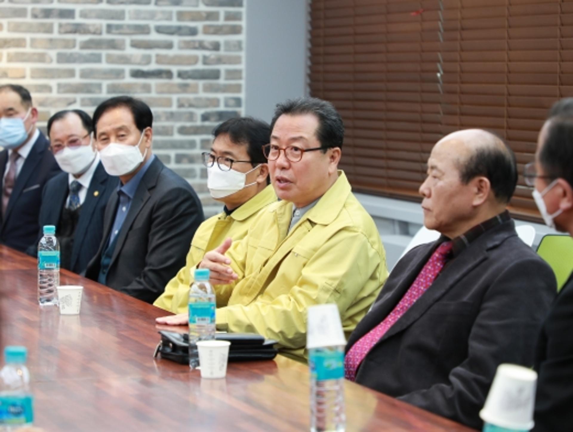 조광한 시장, 남양주기독교총연합회에 집회예배 자제 요청