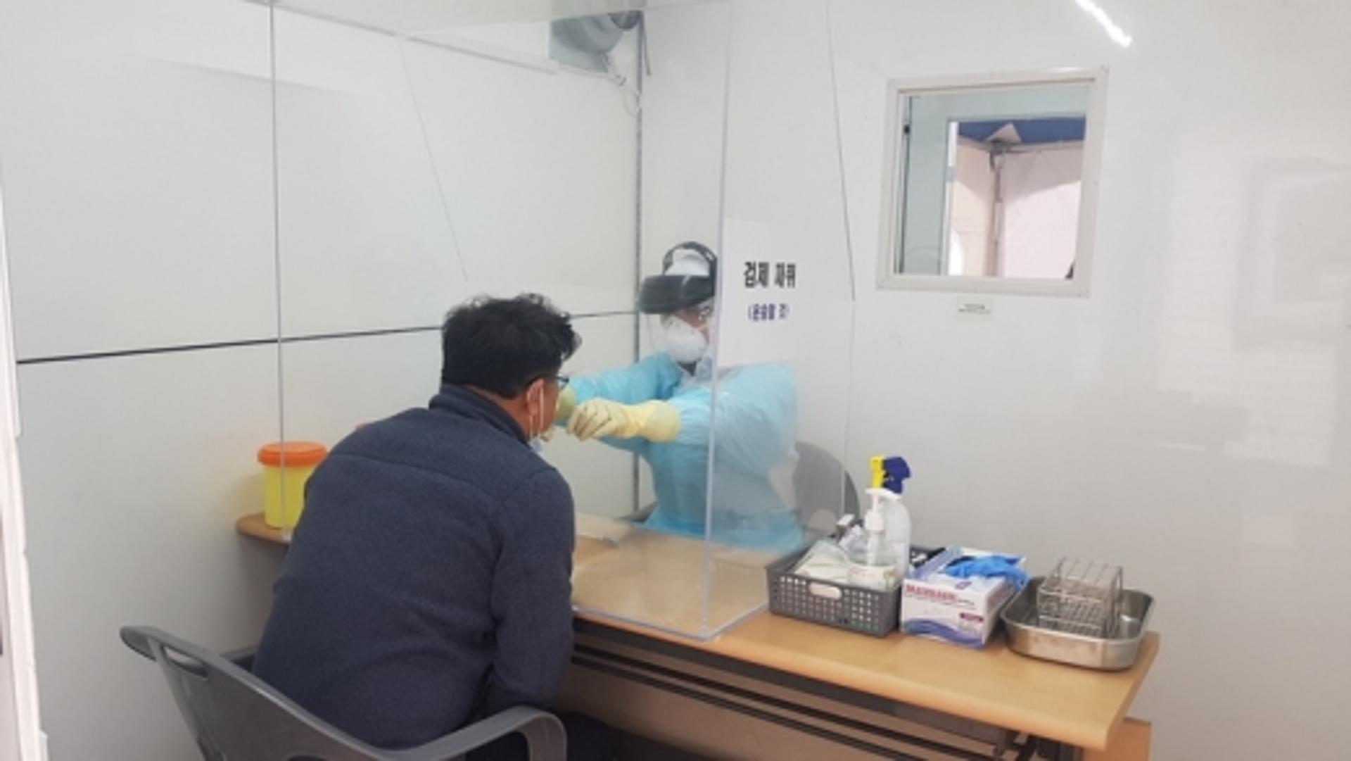 양평군 보건소, 음압 선별진료소 도입