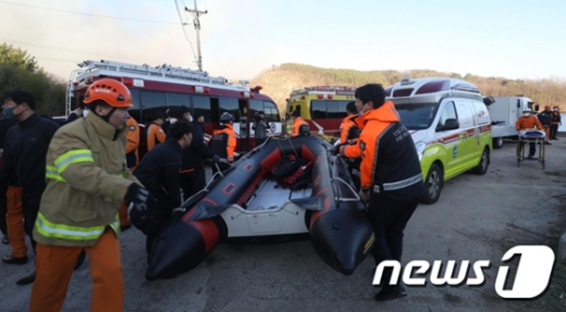 울산 산불 추락 헬기, 수색 중단… 실종자 발견 못해(종합)