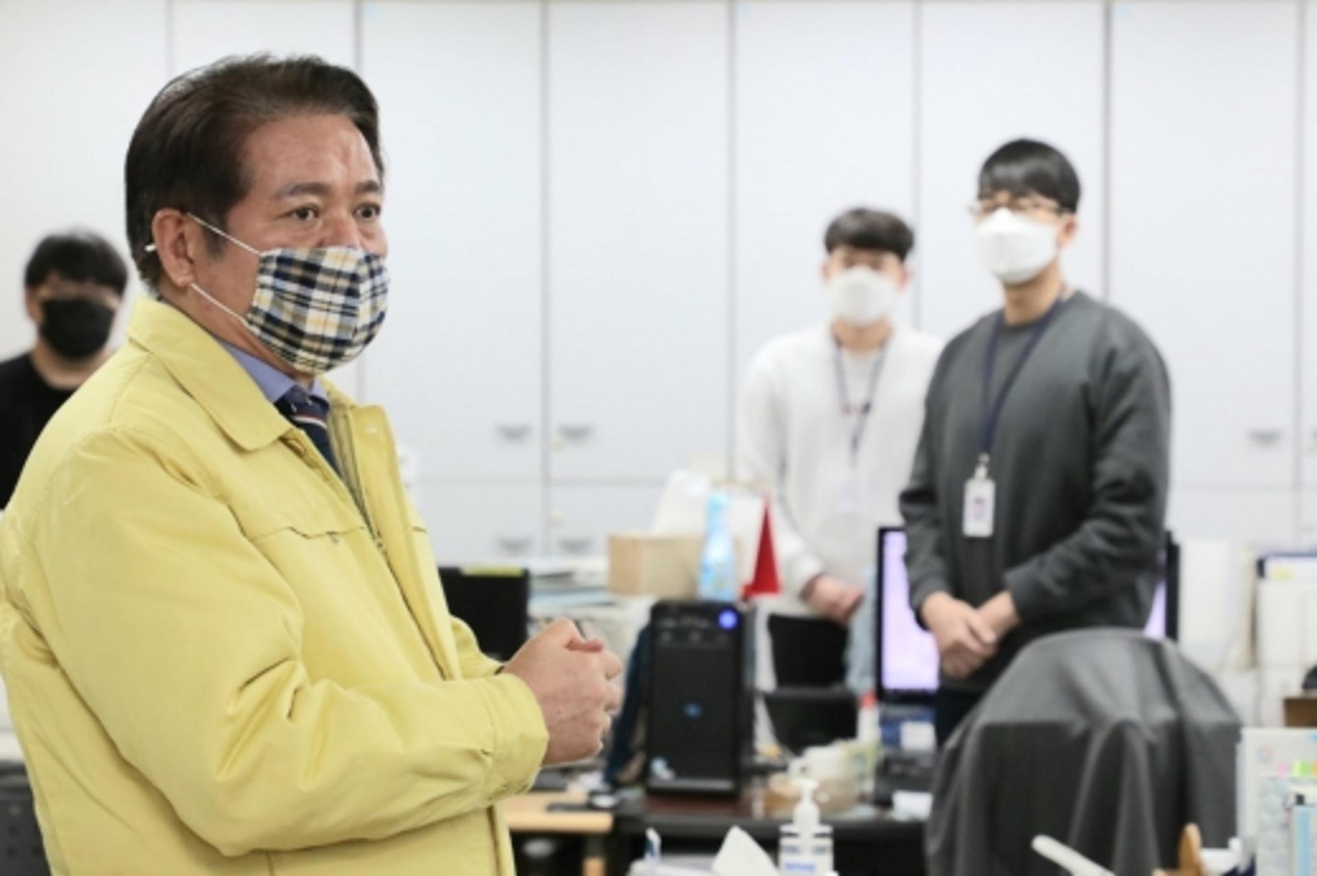 최대호 안양시장 "해외입국자로 인한 코로나19 확산 제로화 도전"