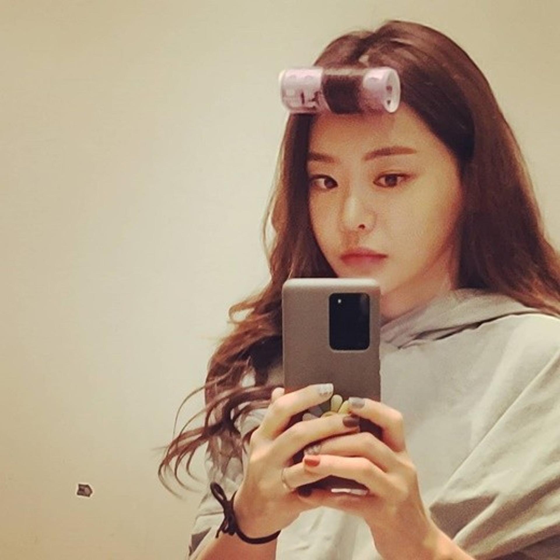 서유리, 마스크 탓 접촉성 피부염이?