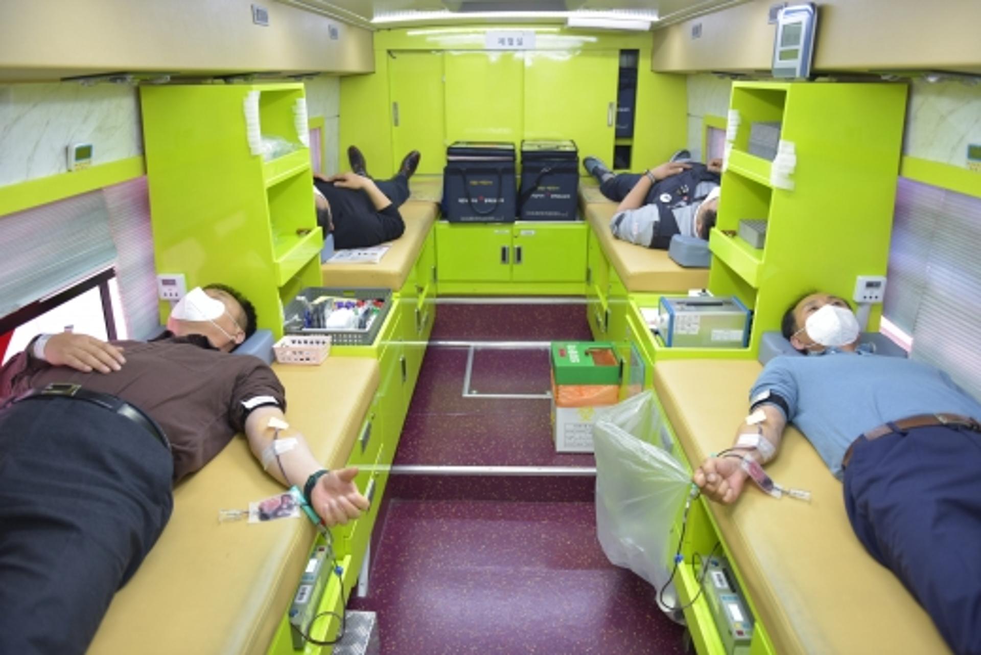 광주·전남 경제계, 릴레이 헌혈 참여로 코로나19 극복 '한마음'