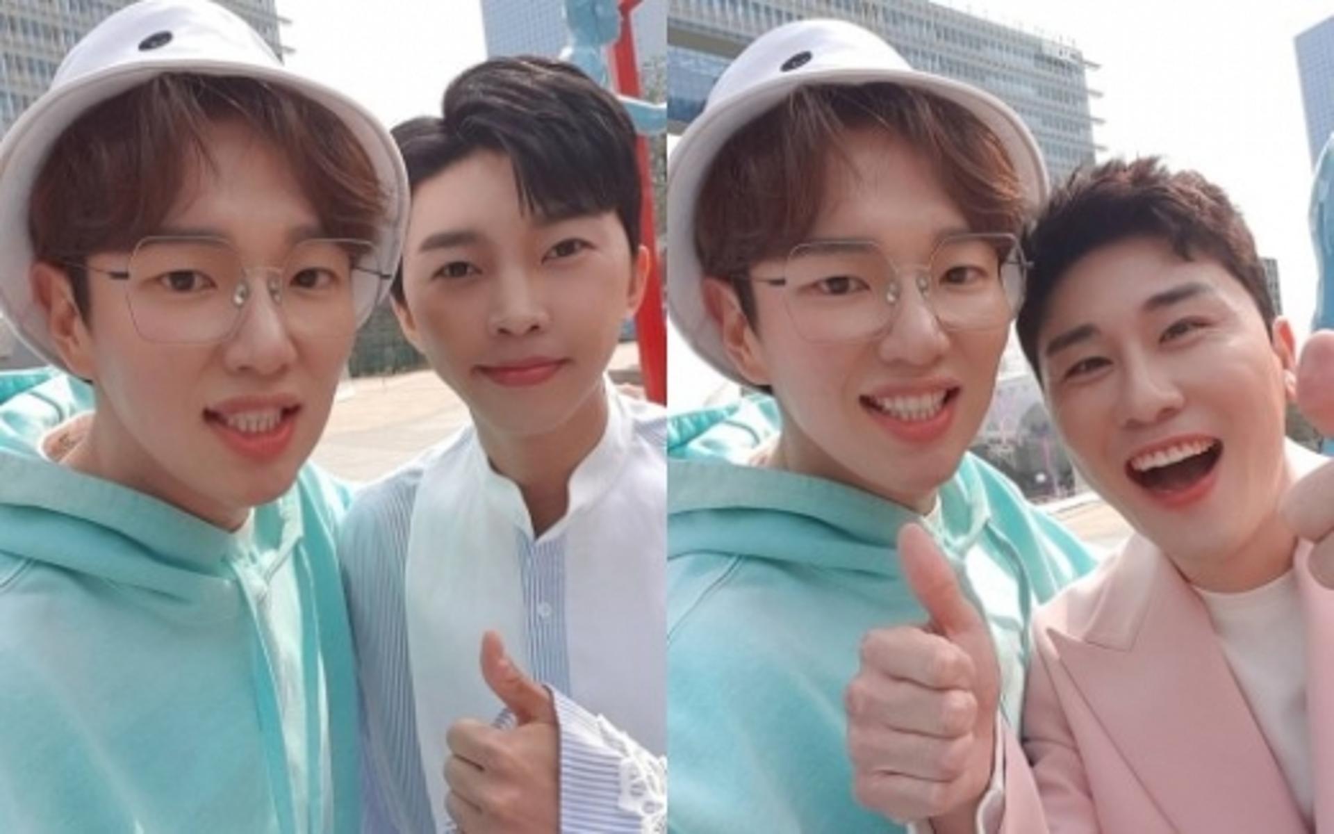 임영웅·영탁, ‘끼리끼리’ 출격… 장성규 “웅탁 영접 감동” 인증샷