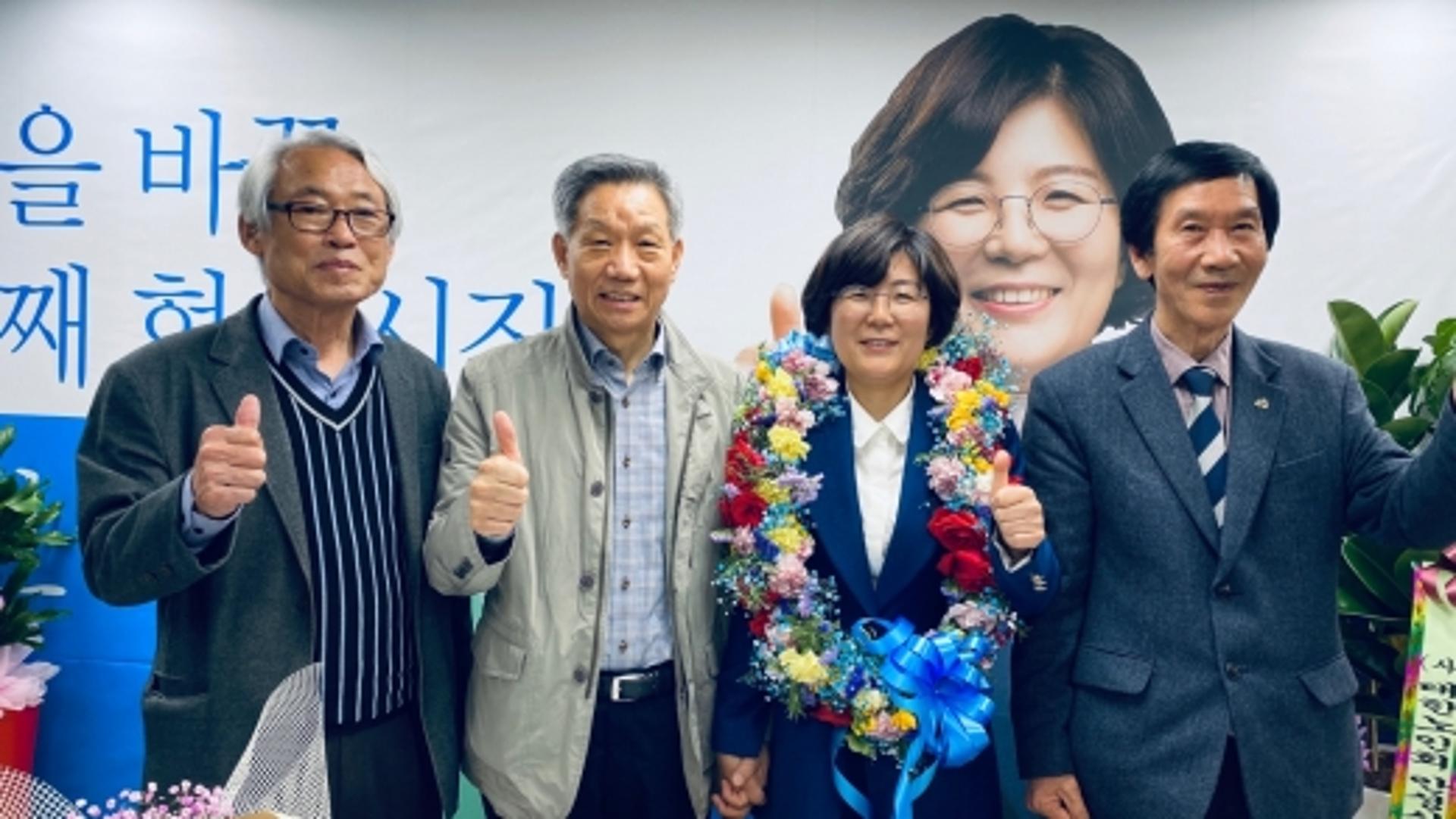 [당선인] 김보라 안성시장 "변화, 혁신 향한 시민의 승리"