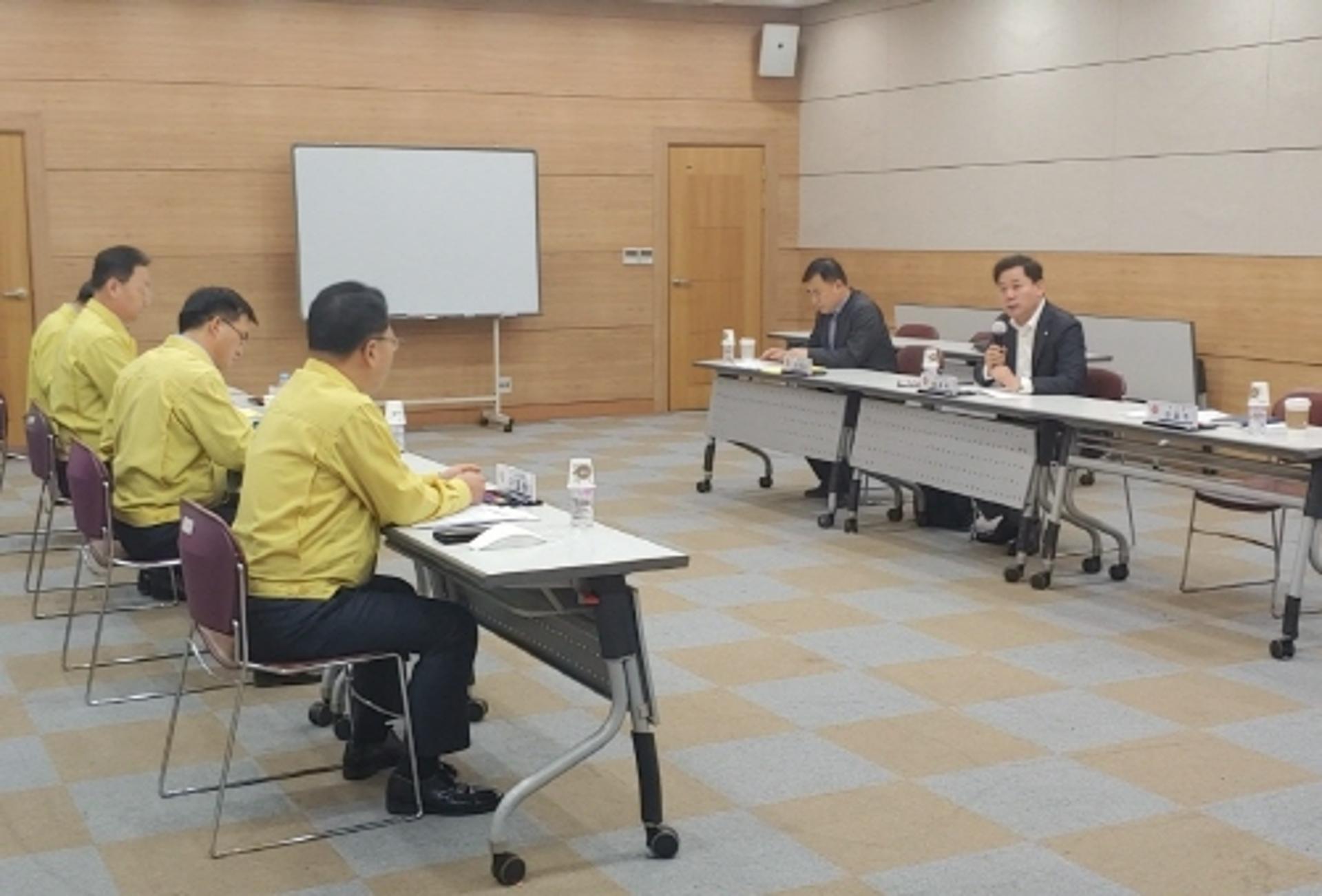 송갑석 의원, 광주 긴급재난지원 대책 점검