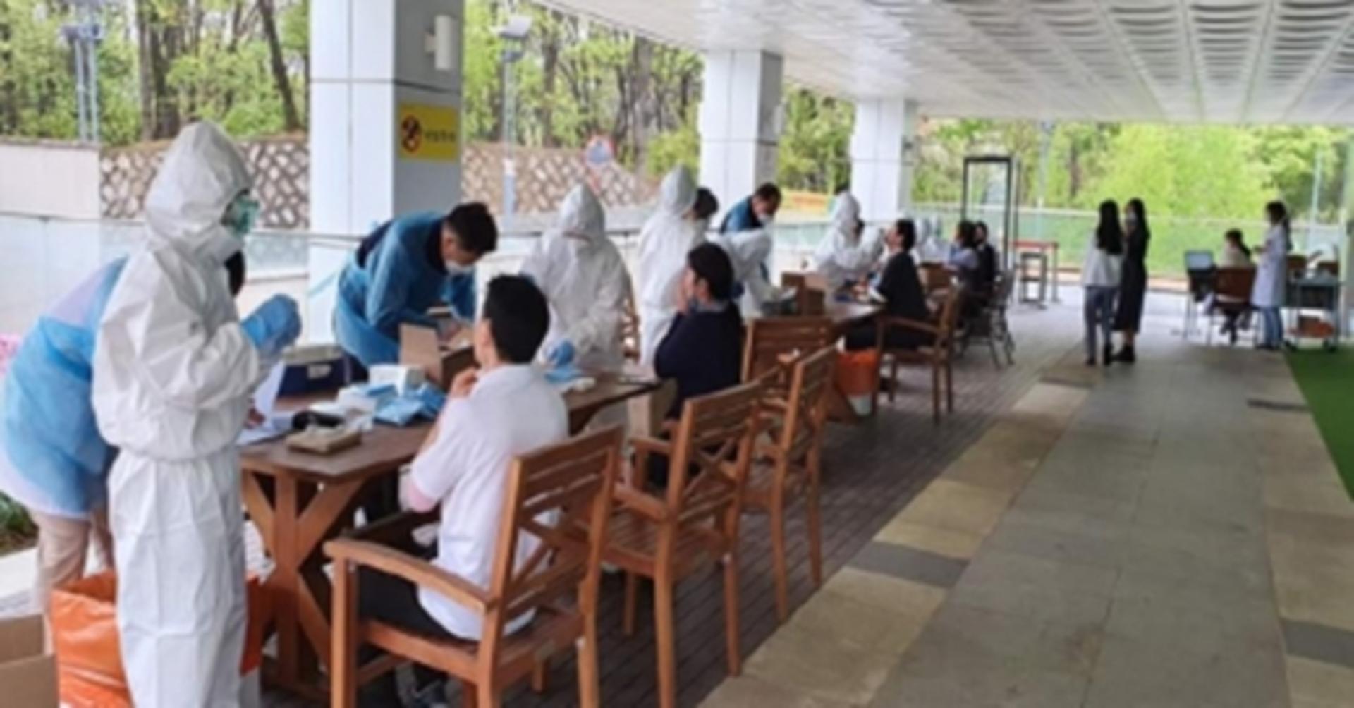 성남시 요양병원 '전수검사', 2425명 전원 음성