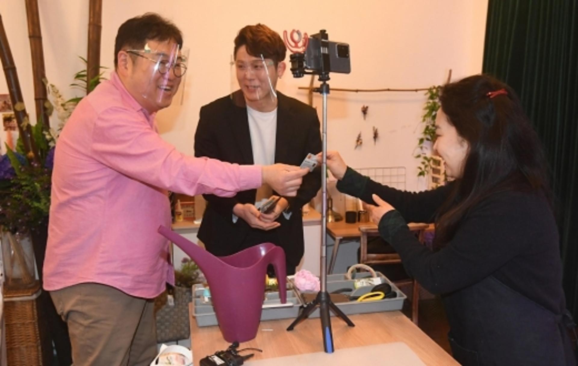 용인시, 죽전 일대서 지역화폐 소비 활성화 SNS 라이브 방송