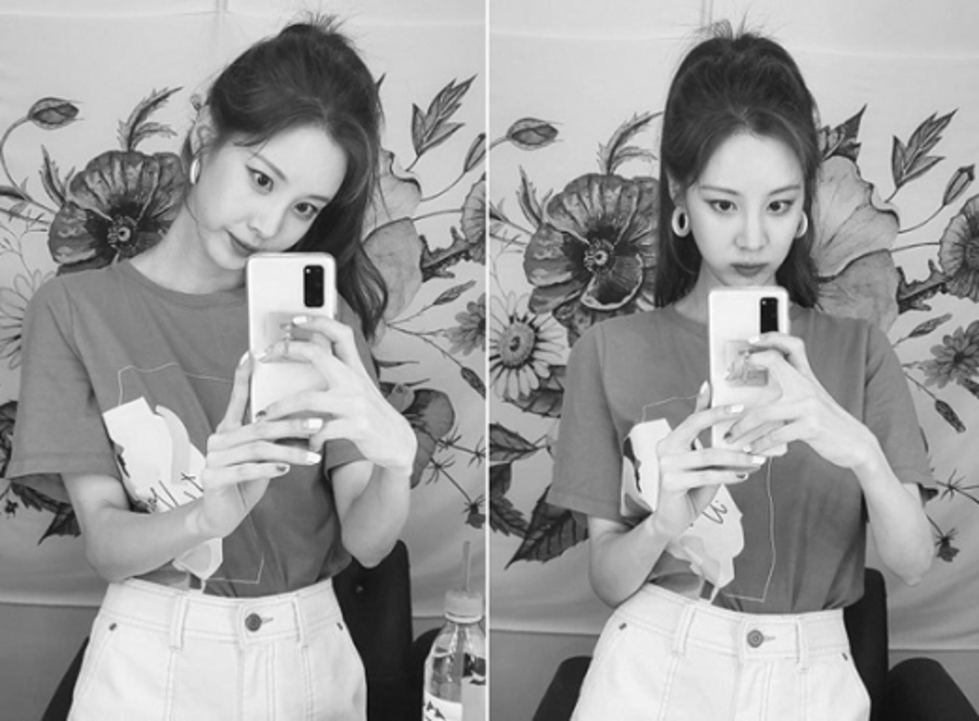 서현 흑백사진, 빛나는 여신 "압도적 고혹美"