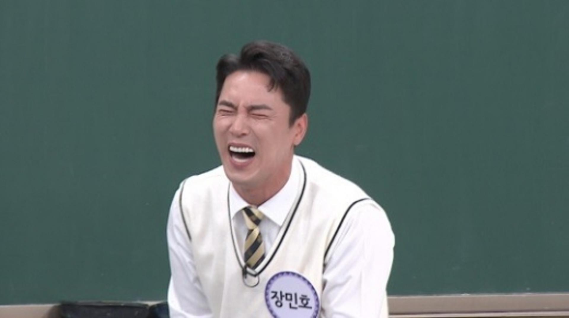 '아는형님' 장민호, 허리 퉁기기에 개다리춤까지… 완벽한 안무 눈길
