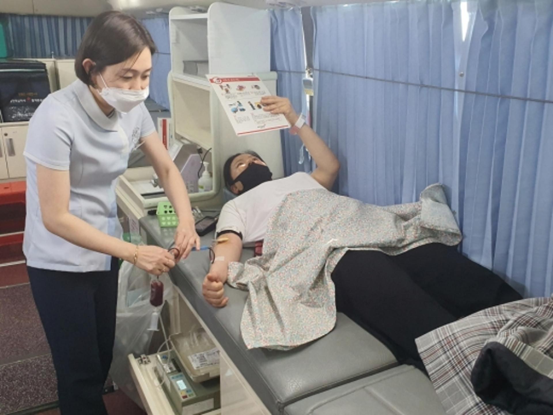 롯데아울렛 남악점, 코로나19 극복 '헌혈 캠페인' 동참