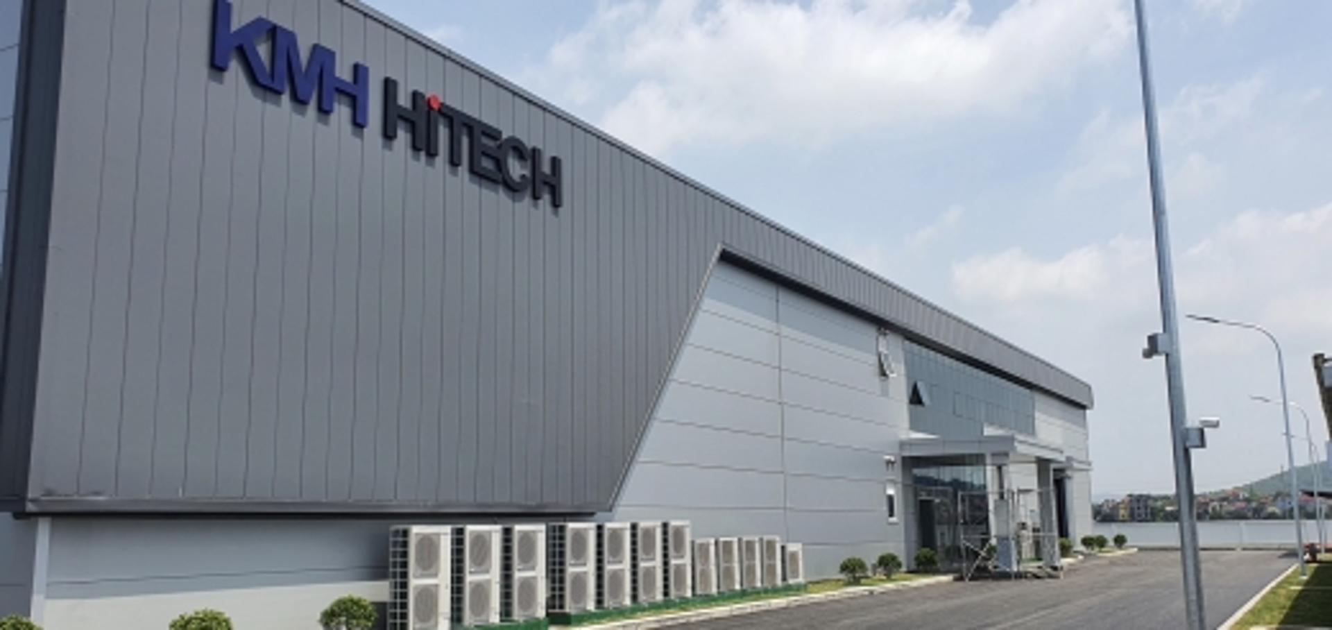 KMH하이텍, 베트남 신규공장 완공… 3분기내 양산 목표