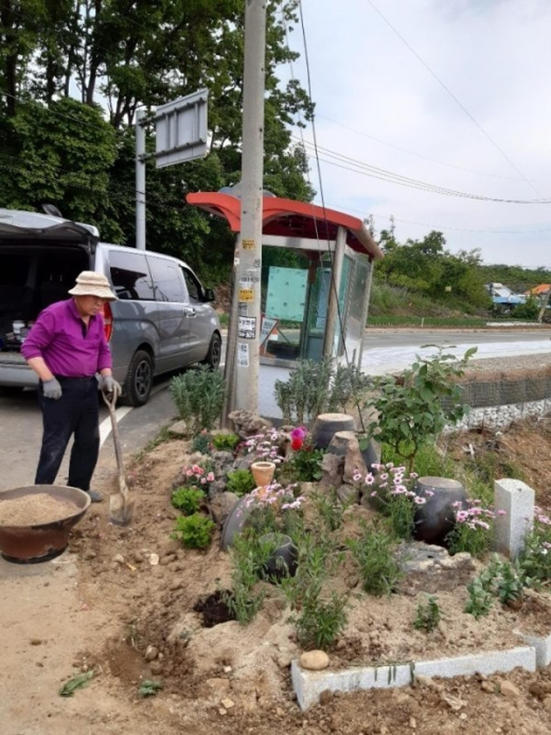 연천군, 버스대기소 자투리 공간의 무한 변신