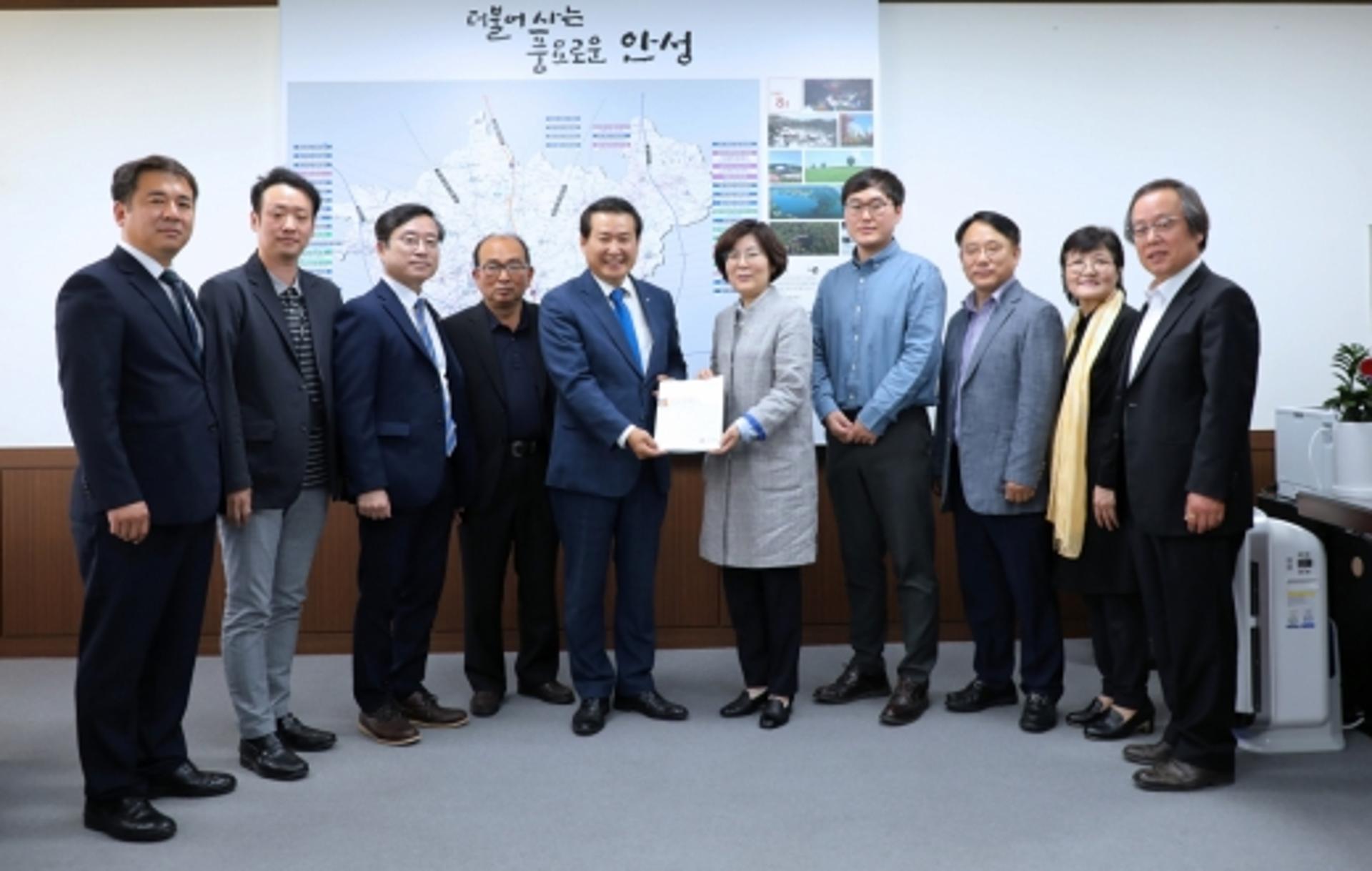 안성시 공약이행평가단, 김보라 시장 공약사항 최종의견 전달