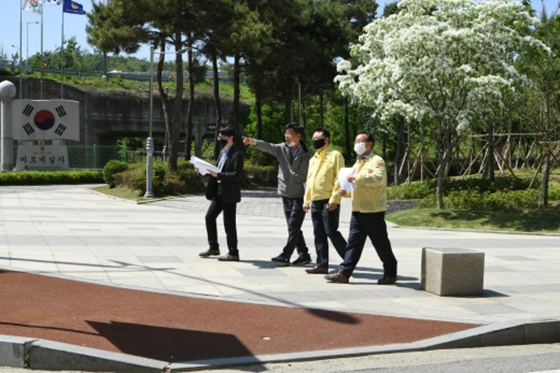 안승남 구리시장, 관내 56개 건설현장 급식형태 긴급점검