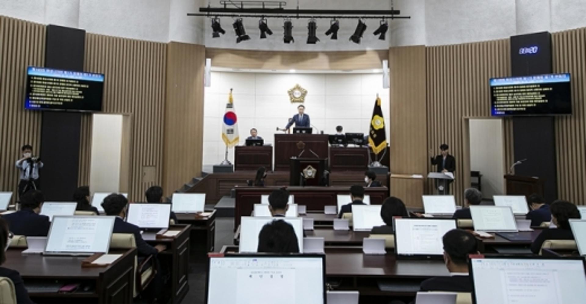 화성시의회 개회, 1차 정례회 일정 돌입