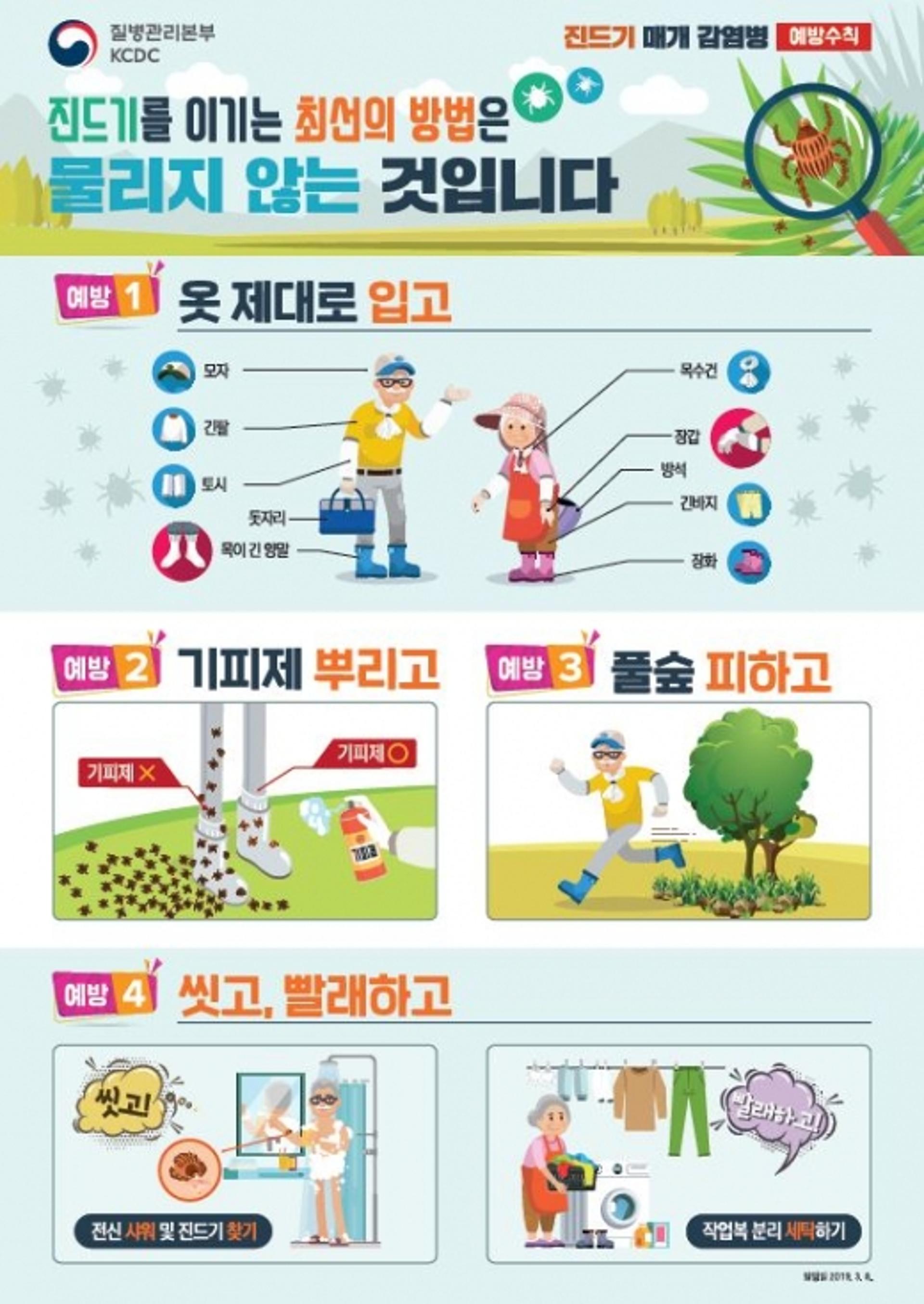 경기도 농기원, 진드기 매개 감염 안전 당부...예방법은?