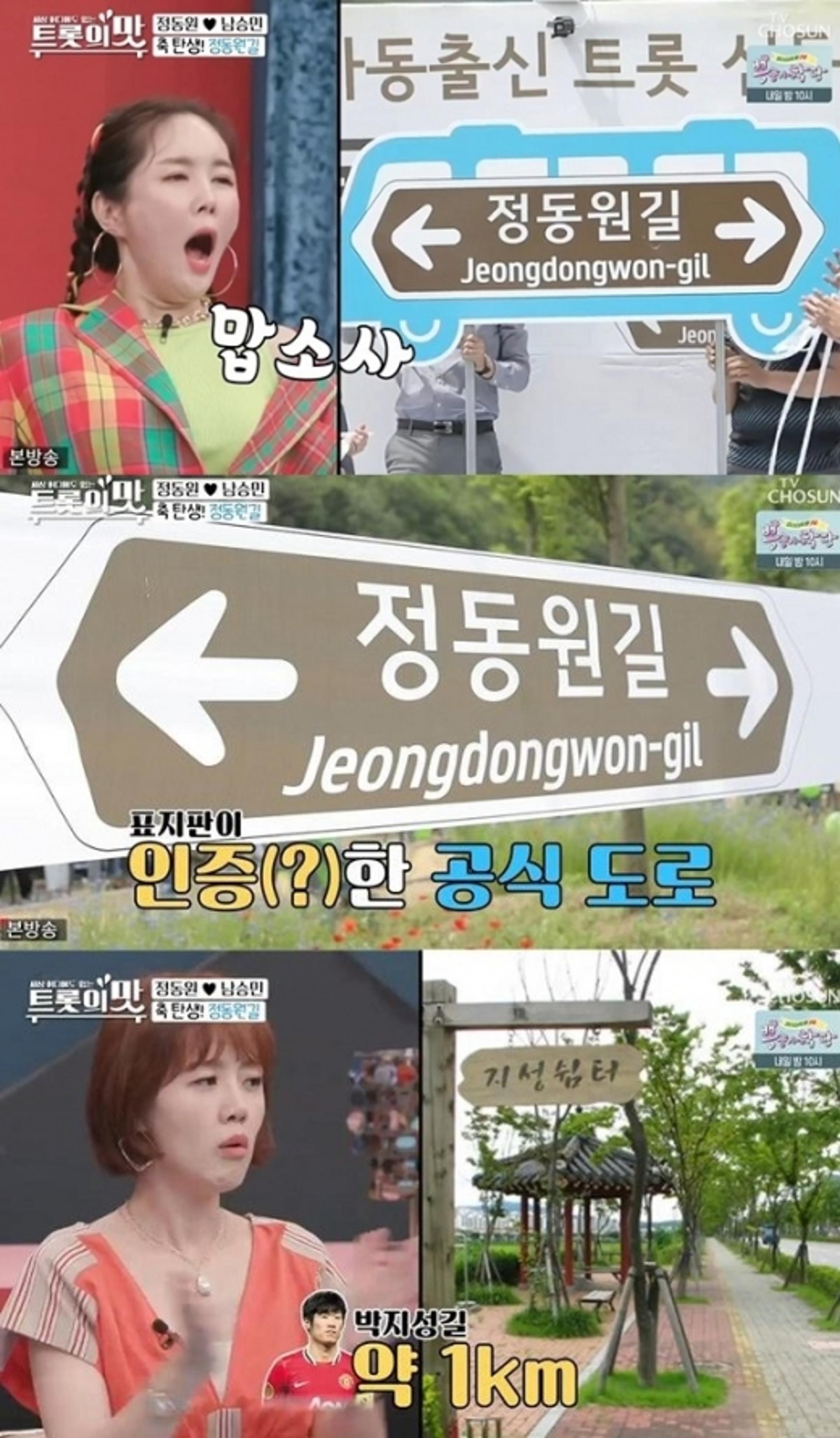하동 '정동원 길', 기네스북 도전?