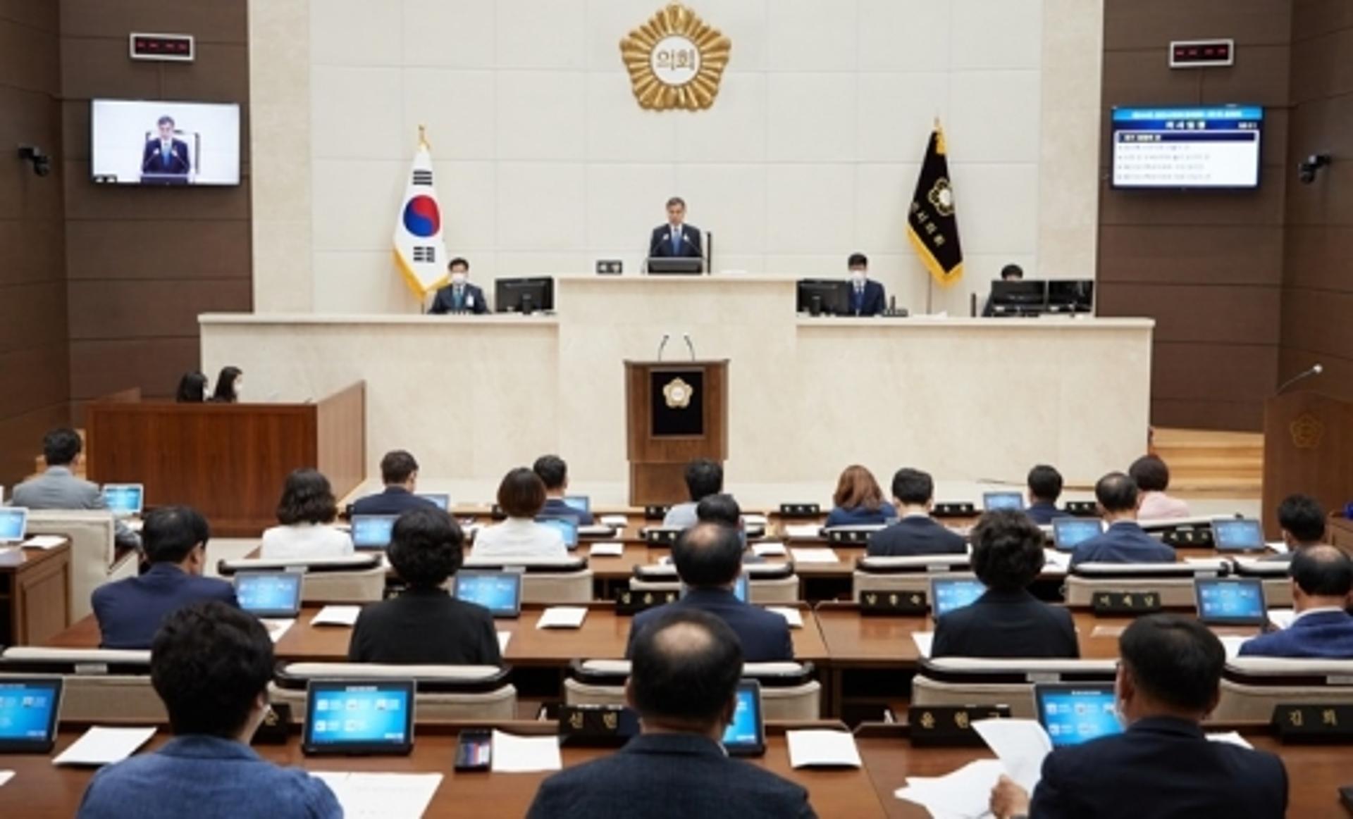 용인시의회 정례회 개회… 24일까지 31개 안건 처리
