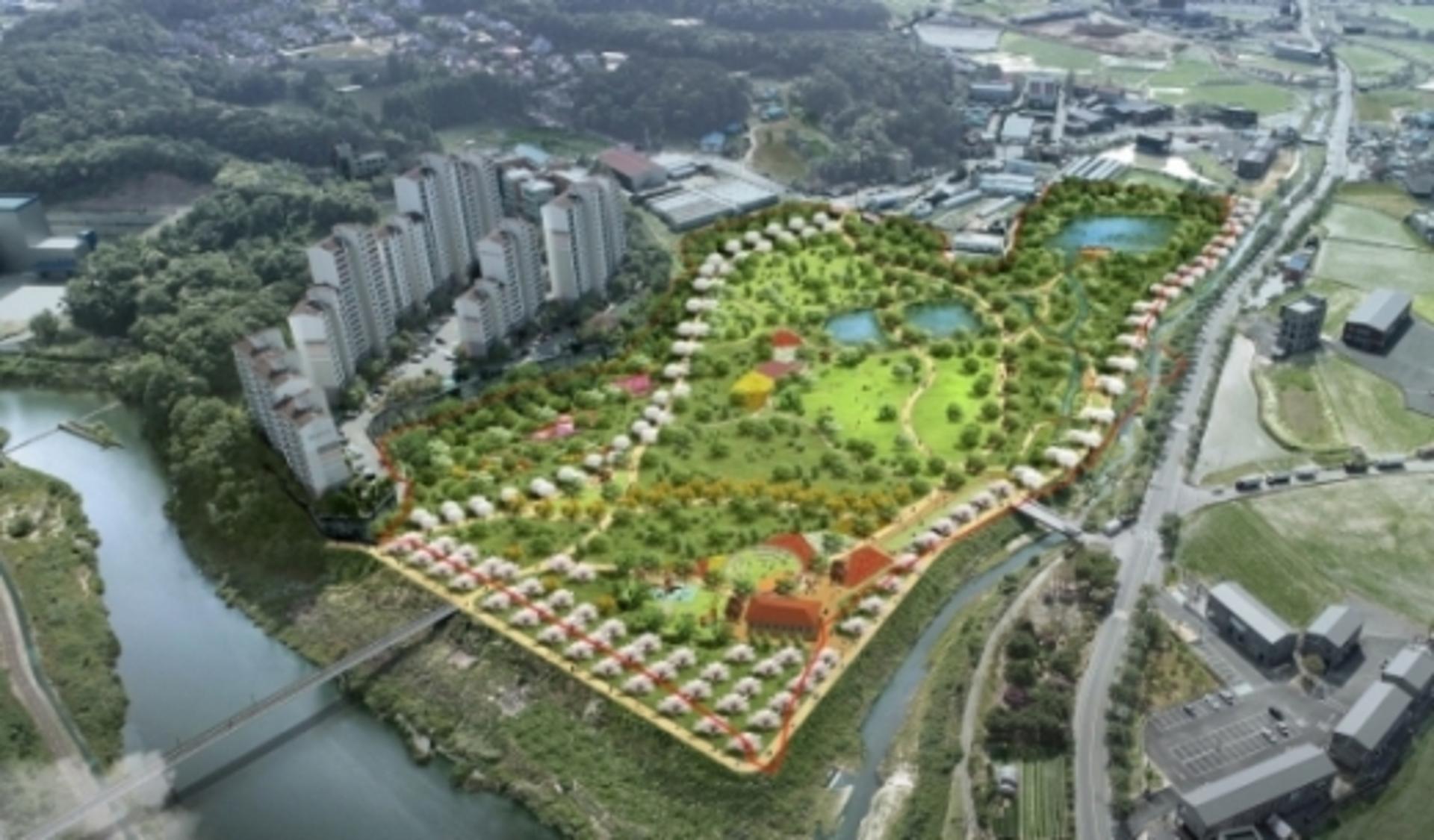 용인시, 경안천변에 축구장 10개 넓이 도시숲 만든다
