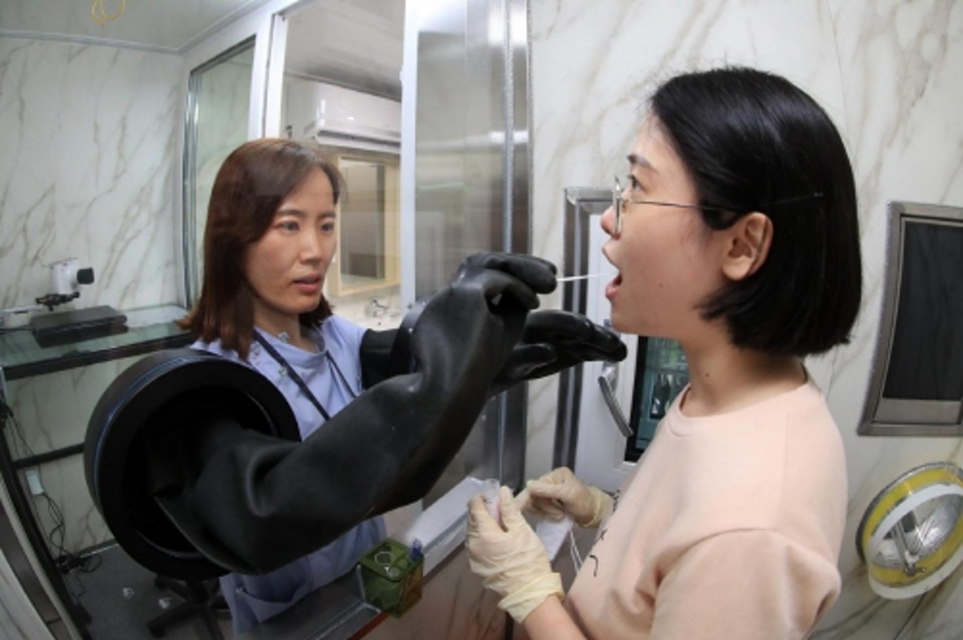 광주 광산구, 전국 최초 '자동화 선별진료소' 운영