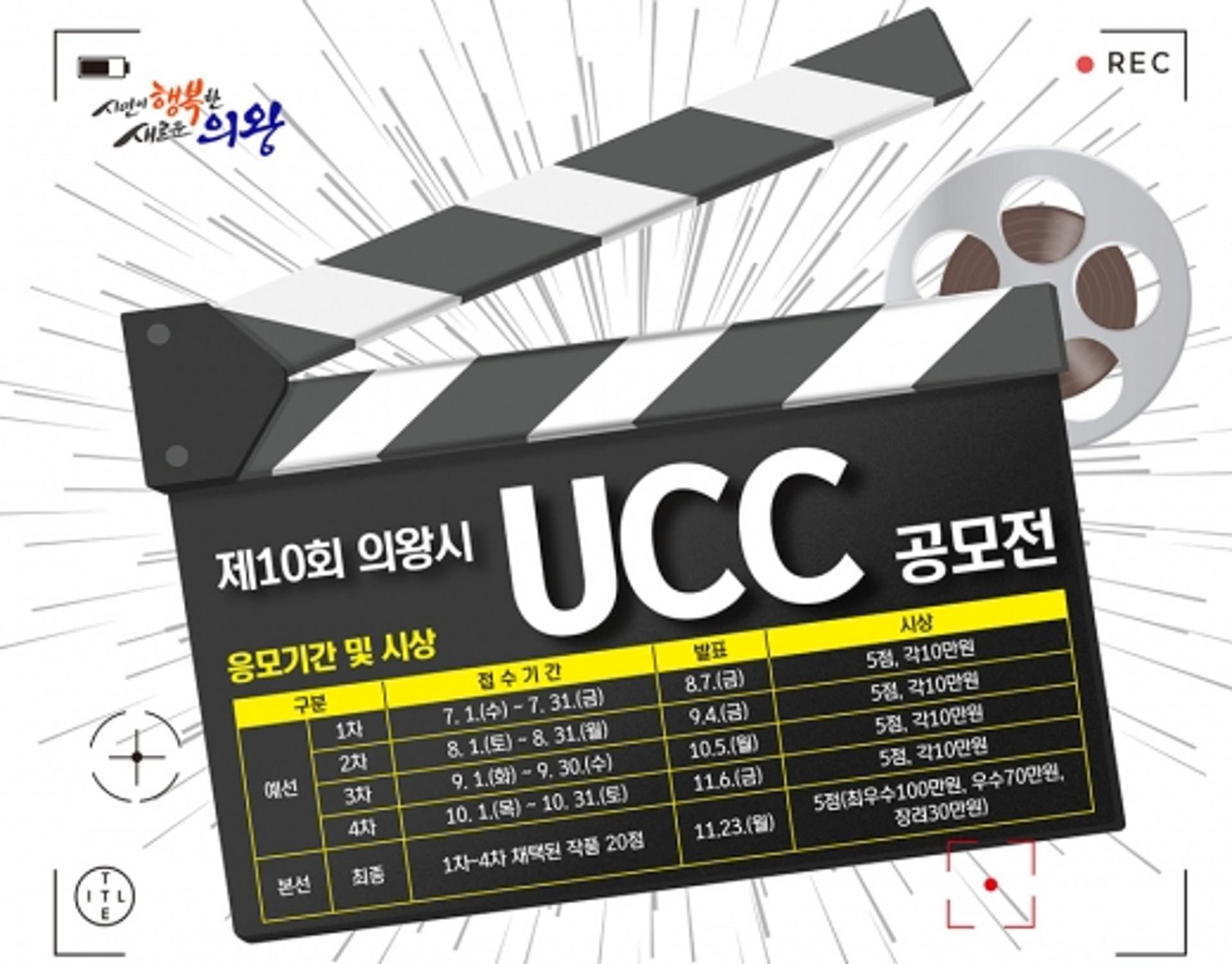 의왕시, 제10회 UCC공모전 개최