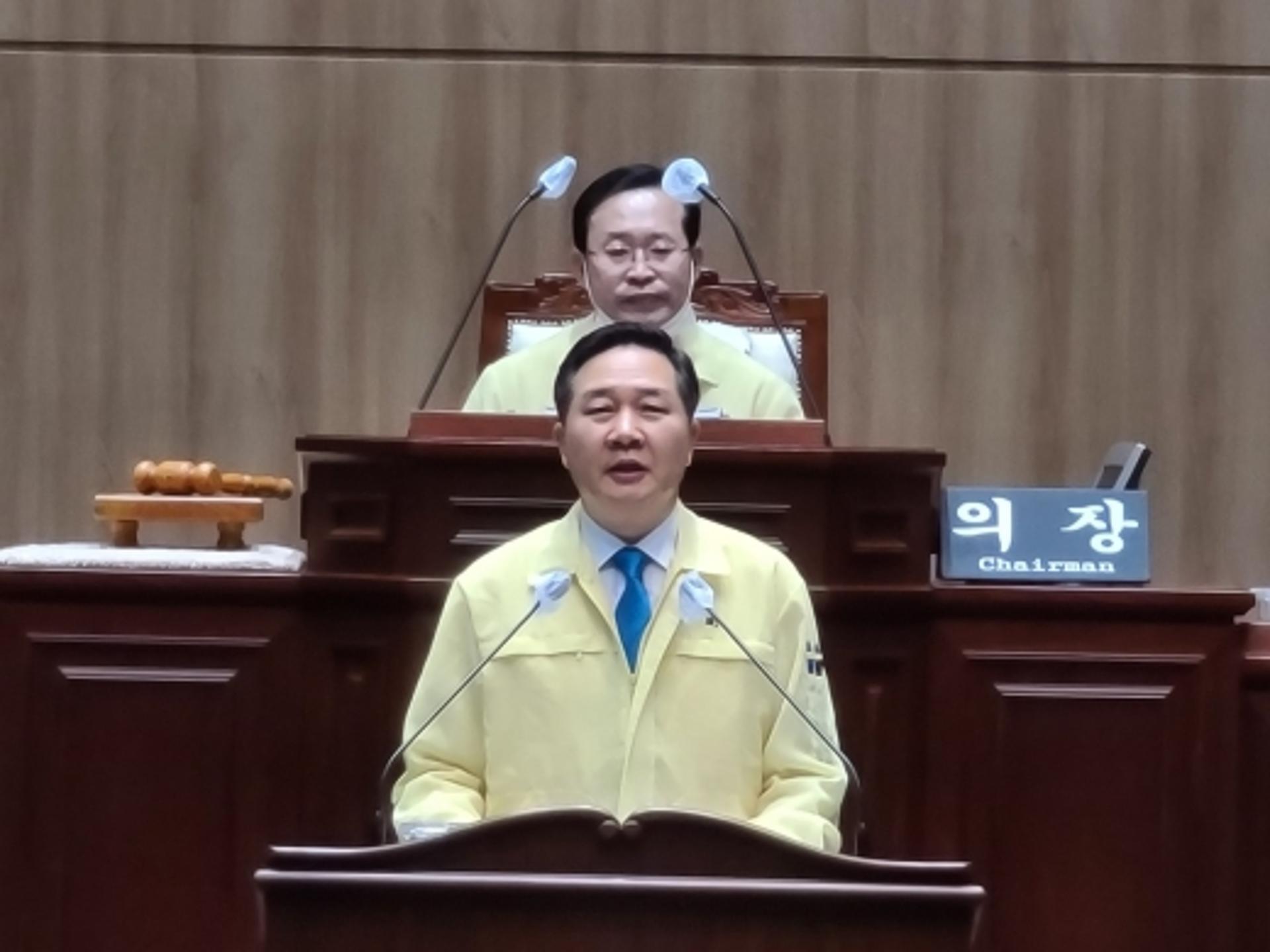 광주광역시의회 후반기 의장에  김용집 의원 선출