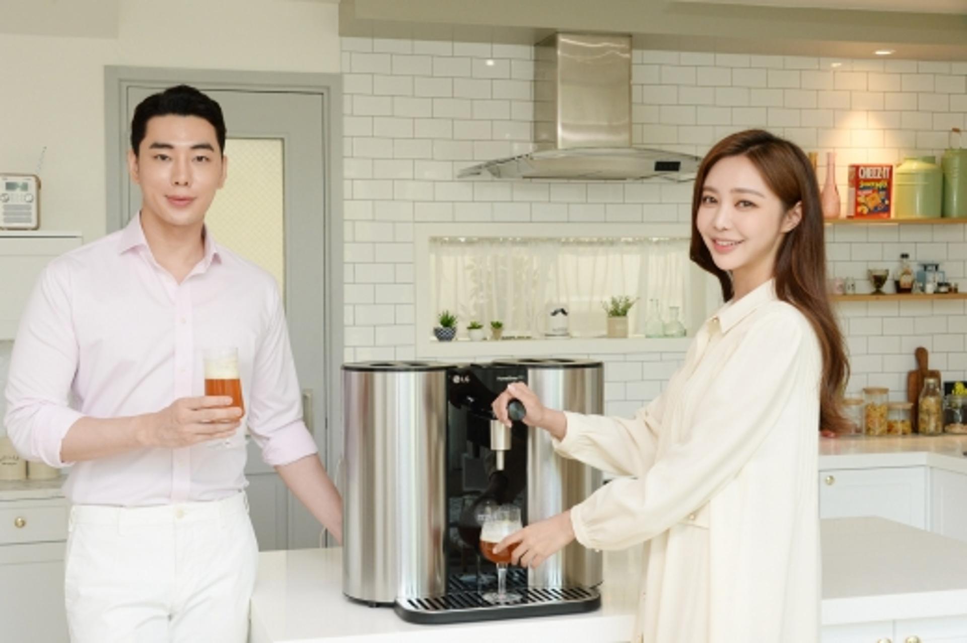 LG전자, 수제맥주제조기 ‘LG 홈브루’ 신제품 출시… 199만원