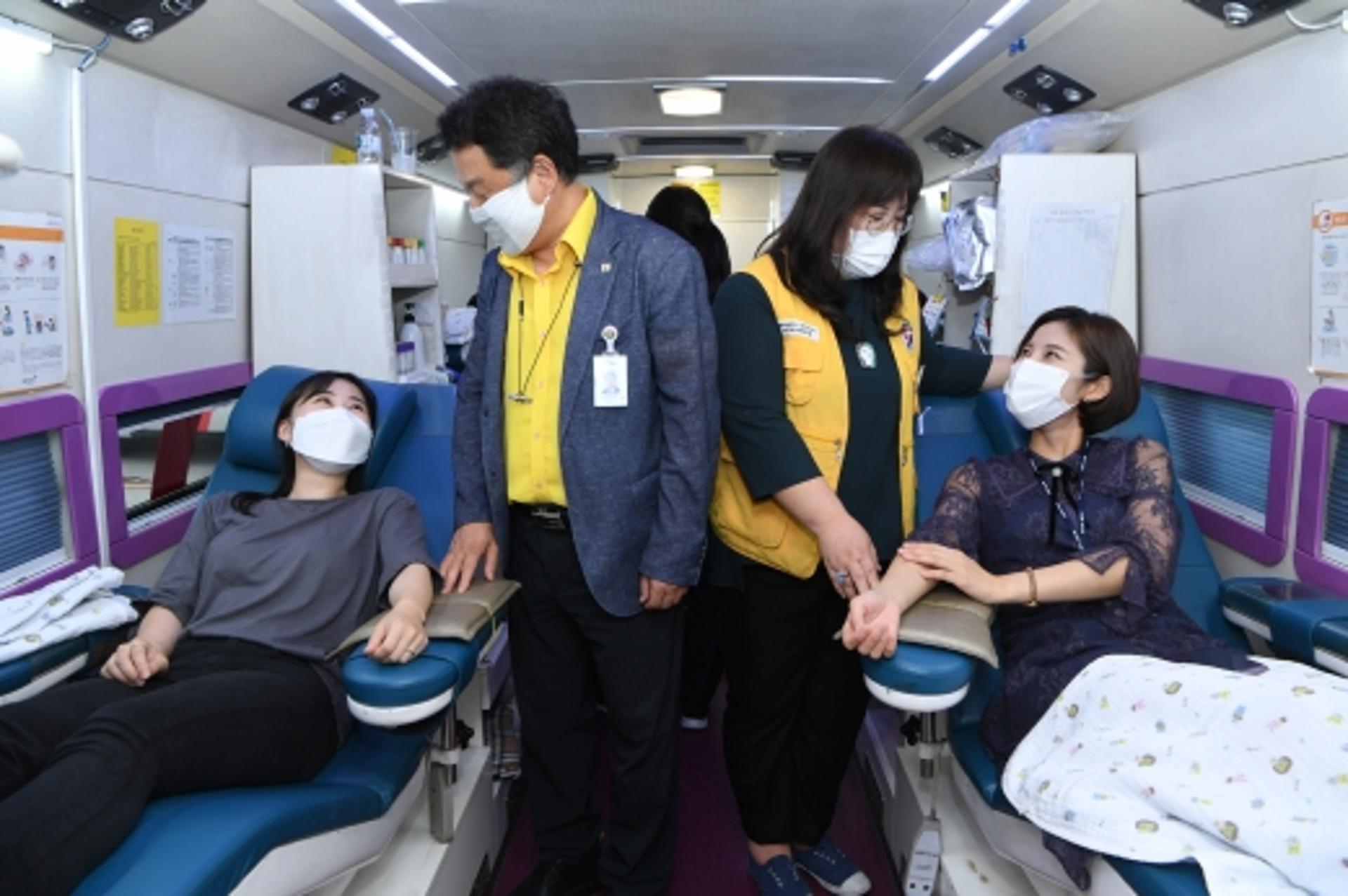 구리시, '생명 살리는 고귀한 실천' 코로나19 극복 헌혈 동참