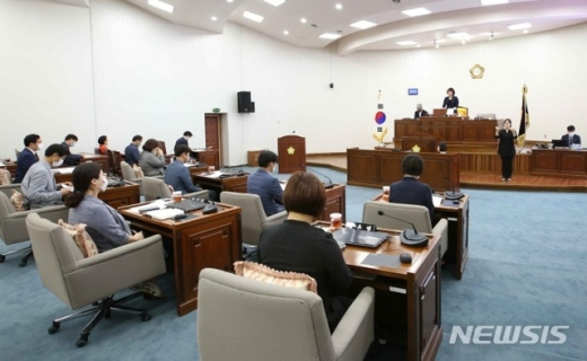 하남시의회, 후반기 첫 임시회 개회