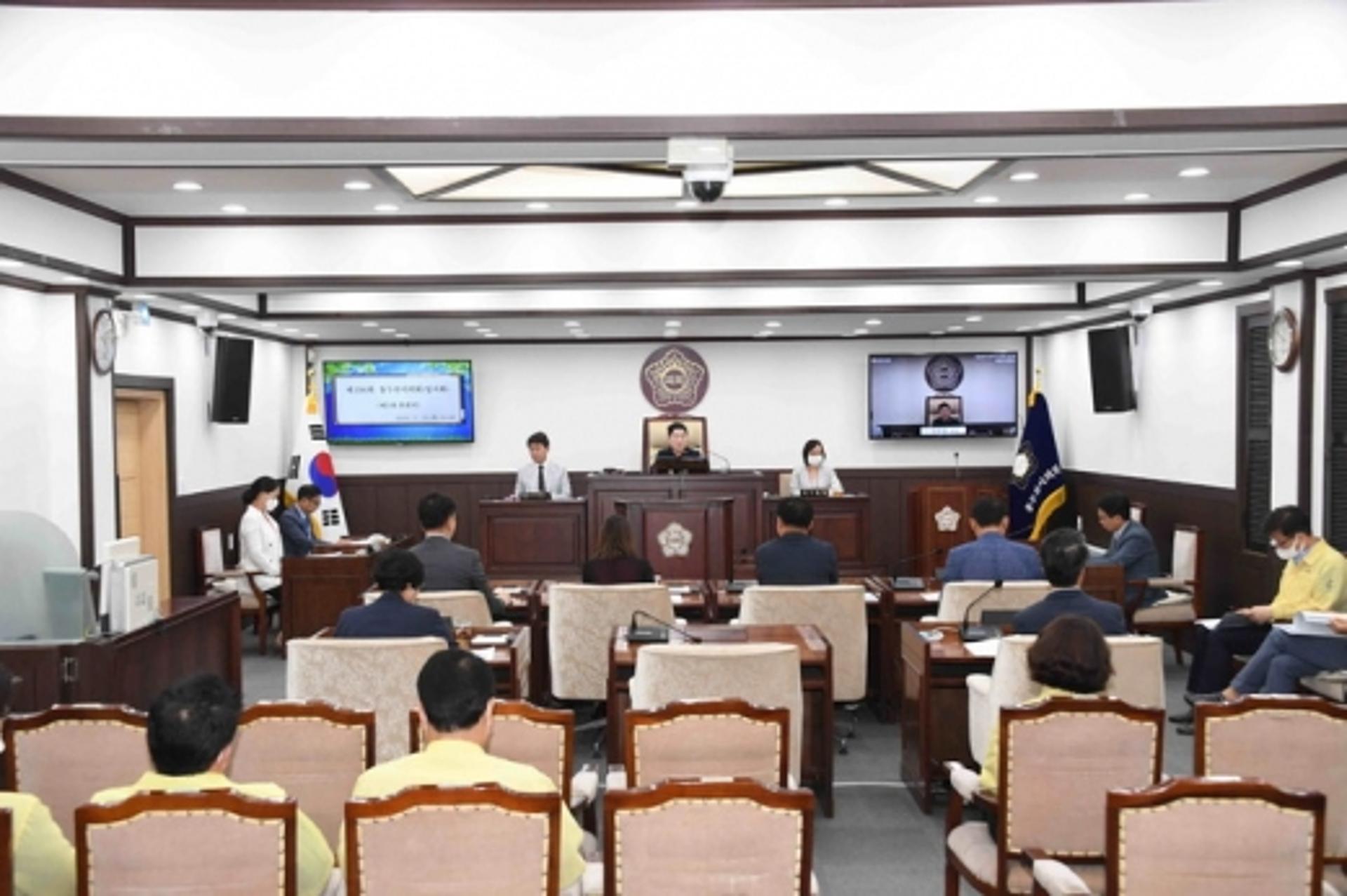 동두천시의회, 296회 임시회 폐회… 총 12개 안건 처리