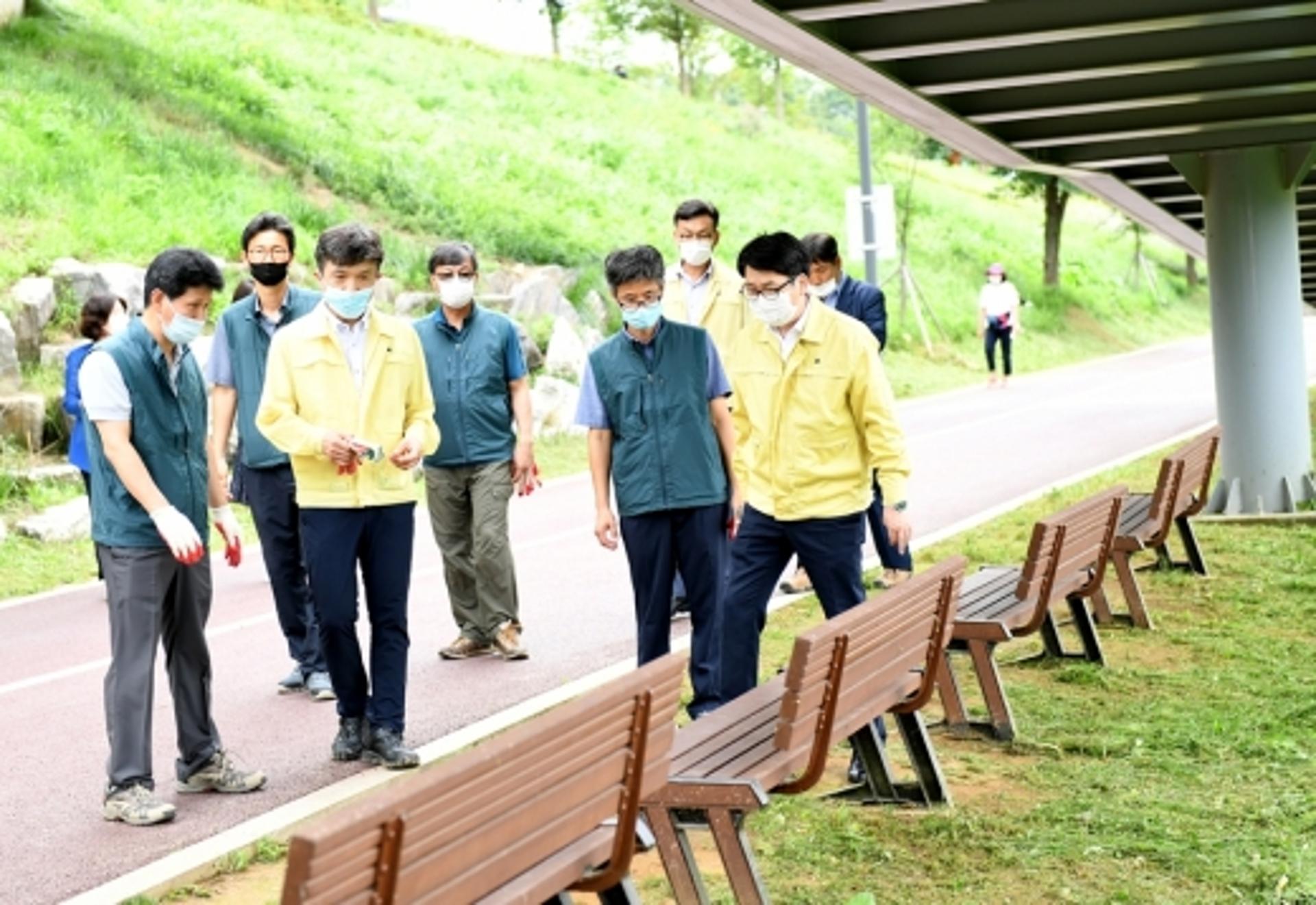 최종환 시장, 파주형 희망일자리 사업 현장 방문