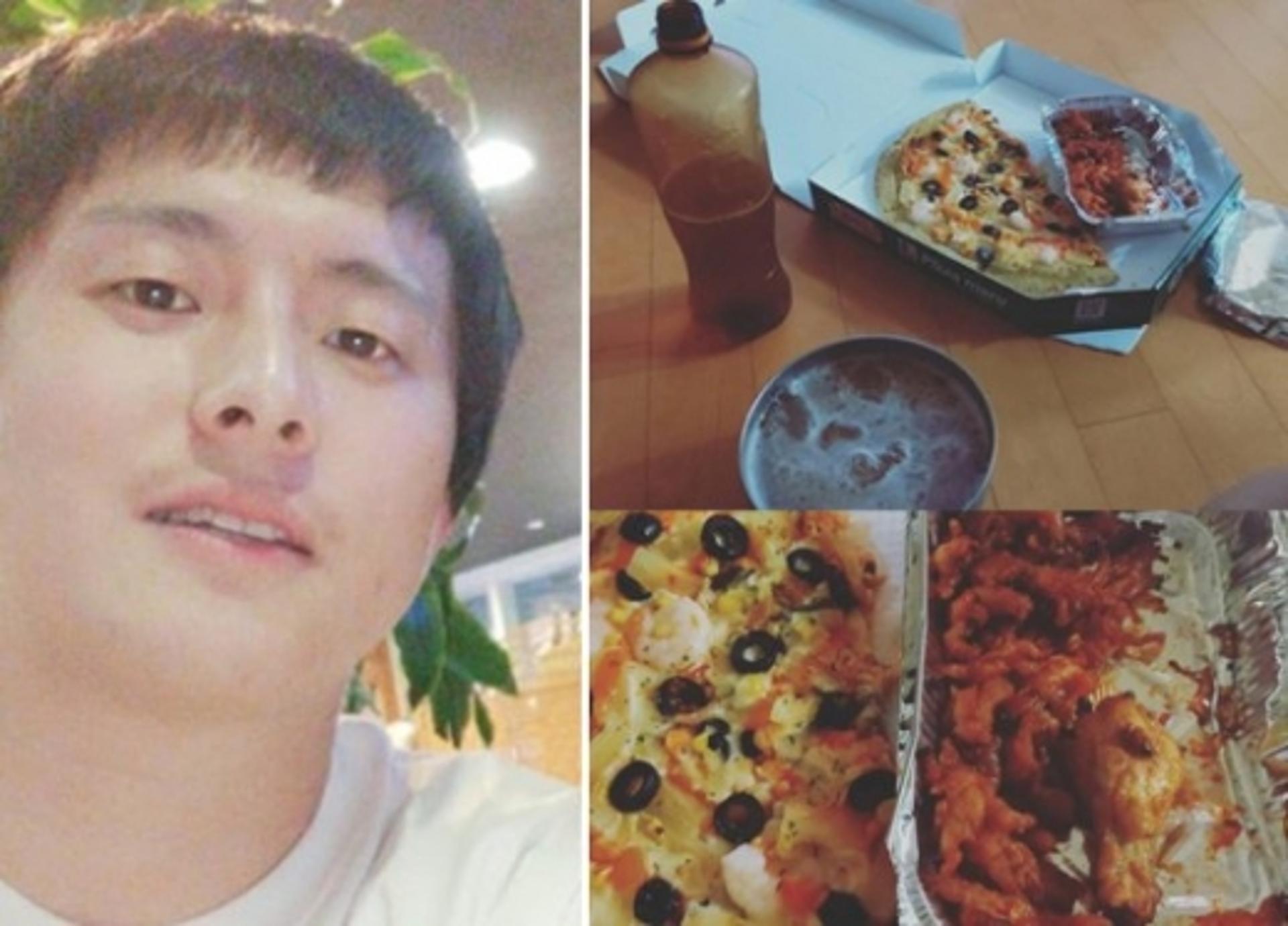 "피자광고 아님" 기안84, 한혜연 'PPL 논란' 의식?