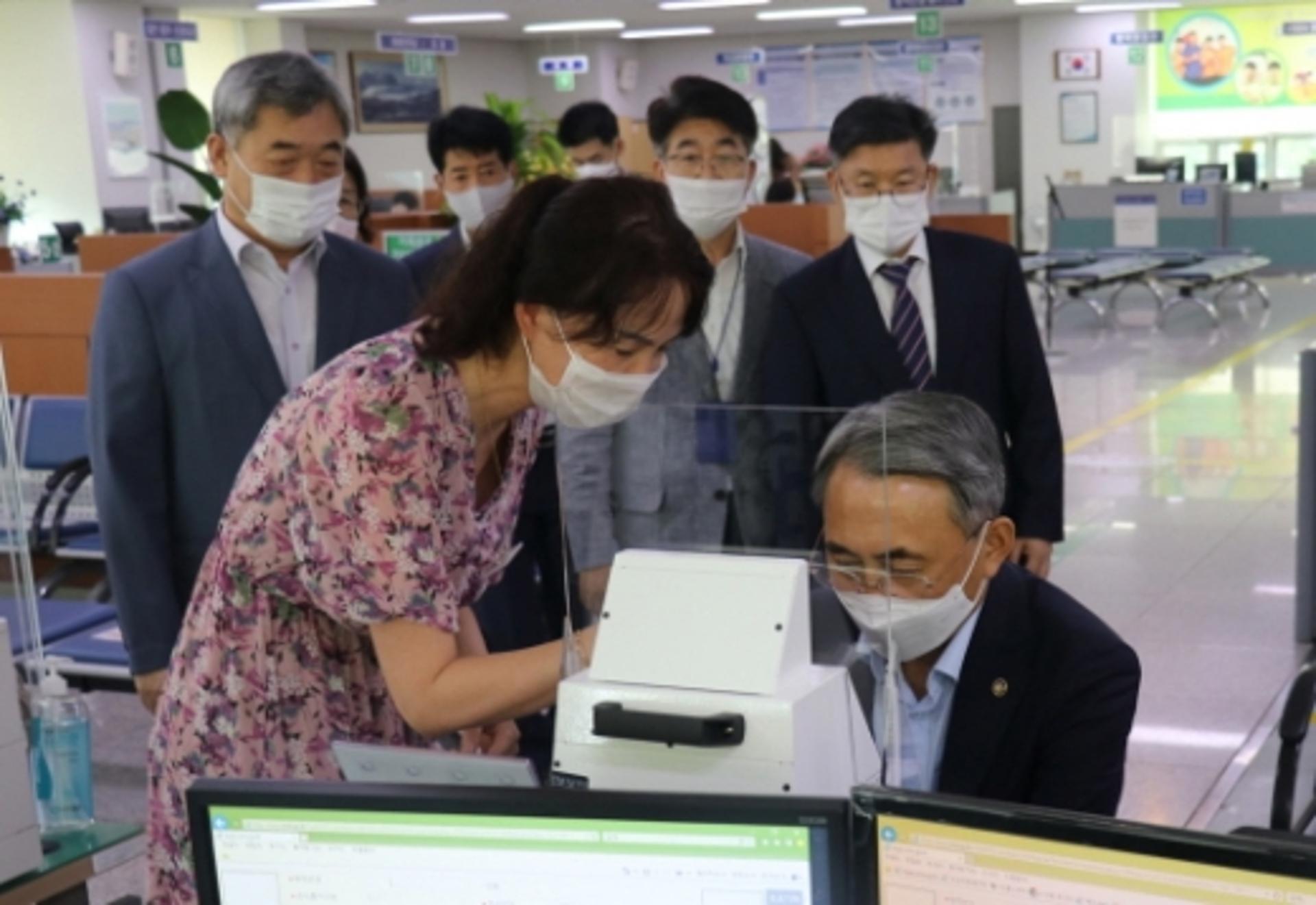 모종화 병무청장 부산병무청 방문, '포스트 코로나' 대비 점검