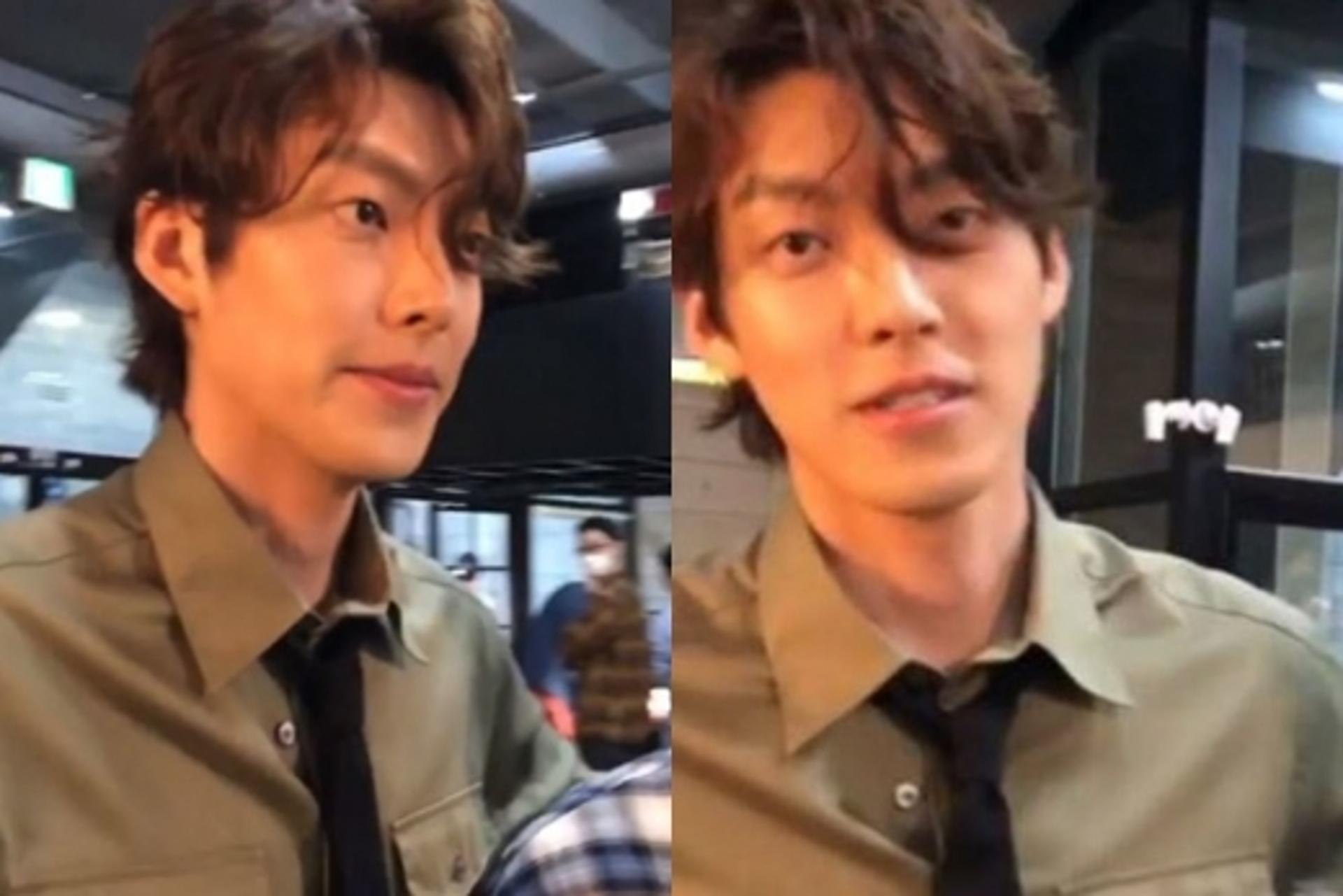 '신민아♥' 김우빈 근황, 날렵한 턱선에 베일 듯